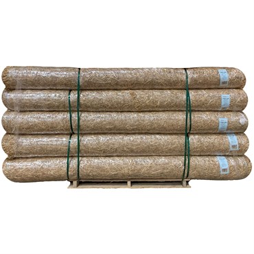 Erosion Tech 8'x112.5' Single Net Straw Blanket