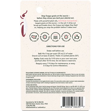 We The Wild Anti-Gnat Liquid Drops Pest Prevention Drops - Image 2