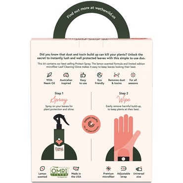 We The Wild Proud Plant Mum Leaf Care Kit with Glove - Image 3