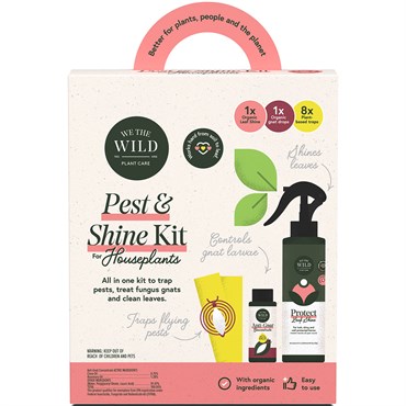 We The Wild Plant Pest Kit Spray, Drops, & Traps