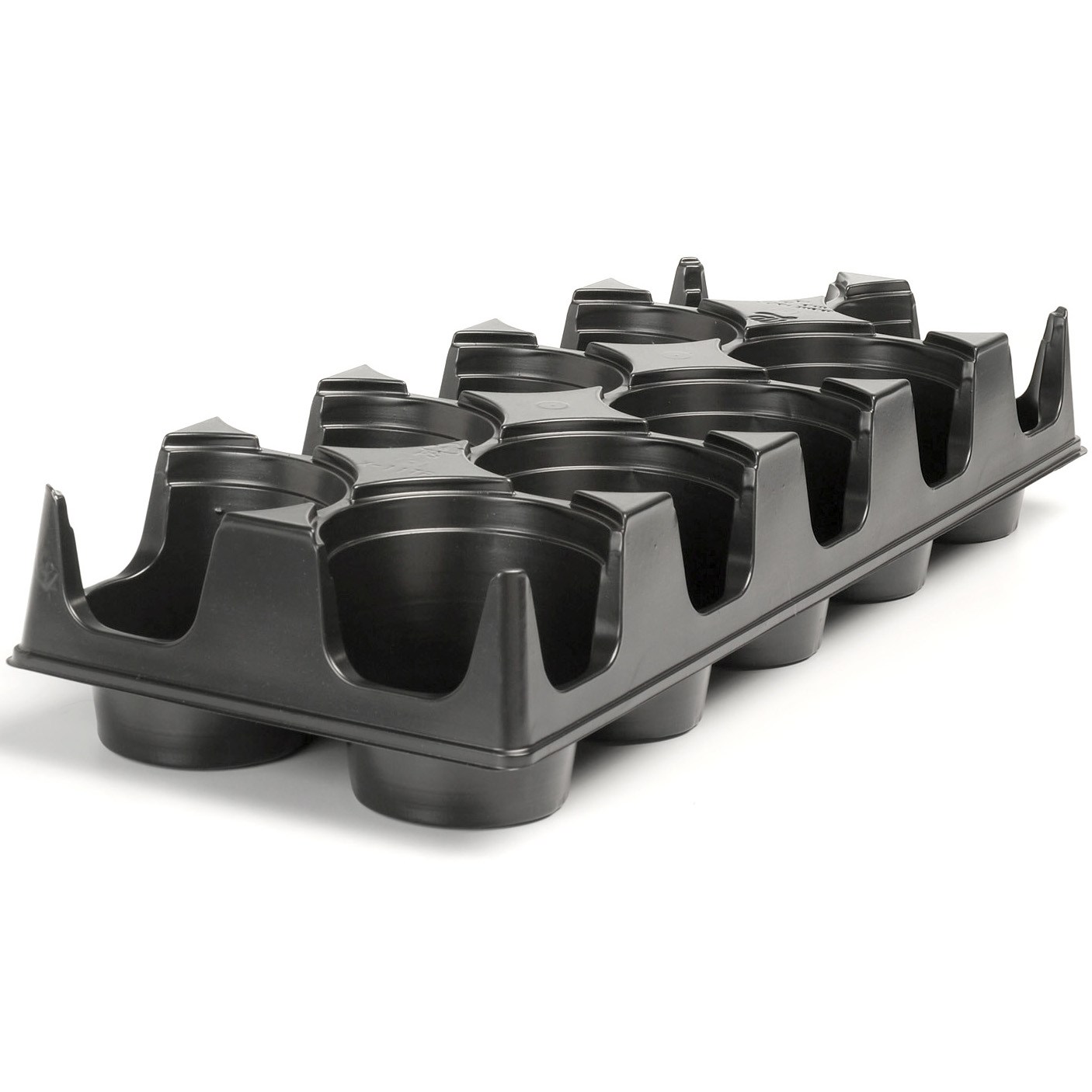 Landmark 04.33 11 Centimeter Transport Tray 10 Count Black — Single Unit