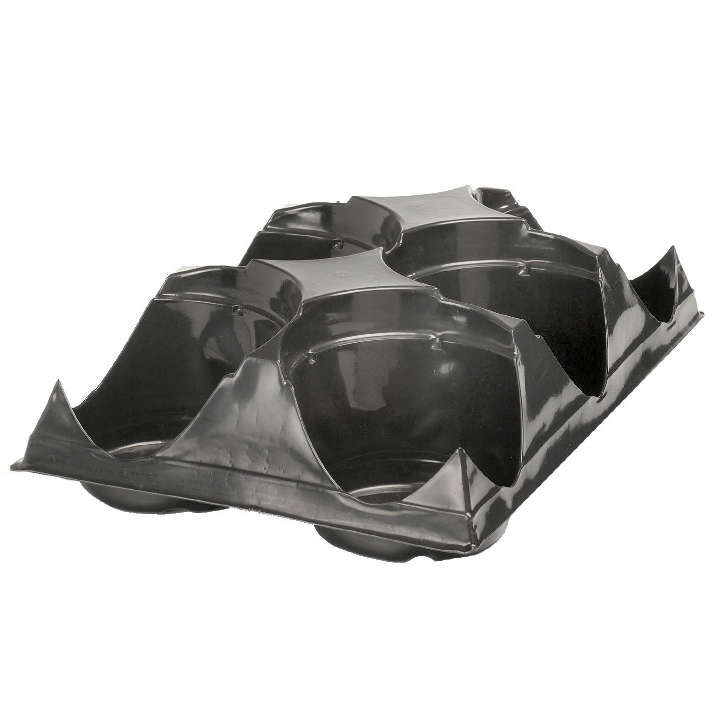 Landmark 06.00 Az Transport Tray 6 Count Black — Single Unit