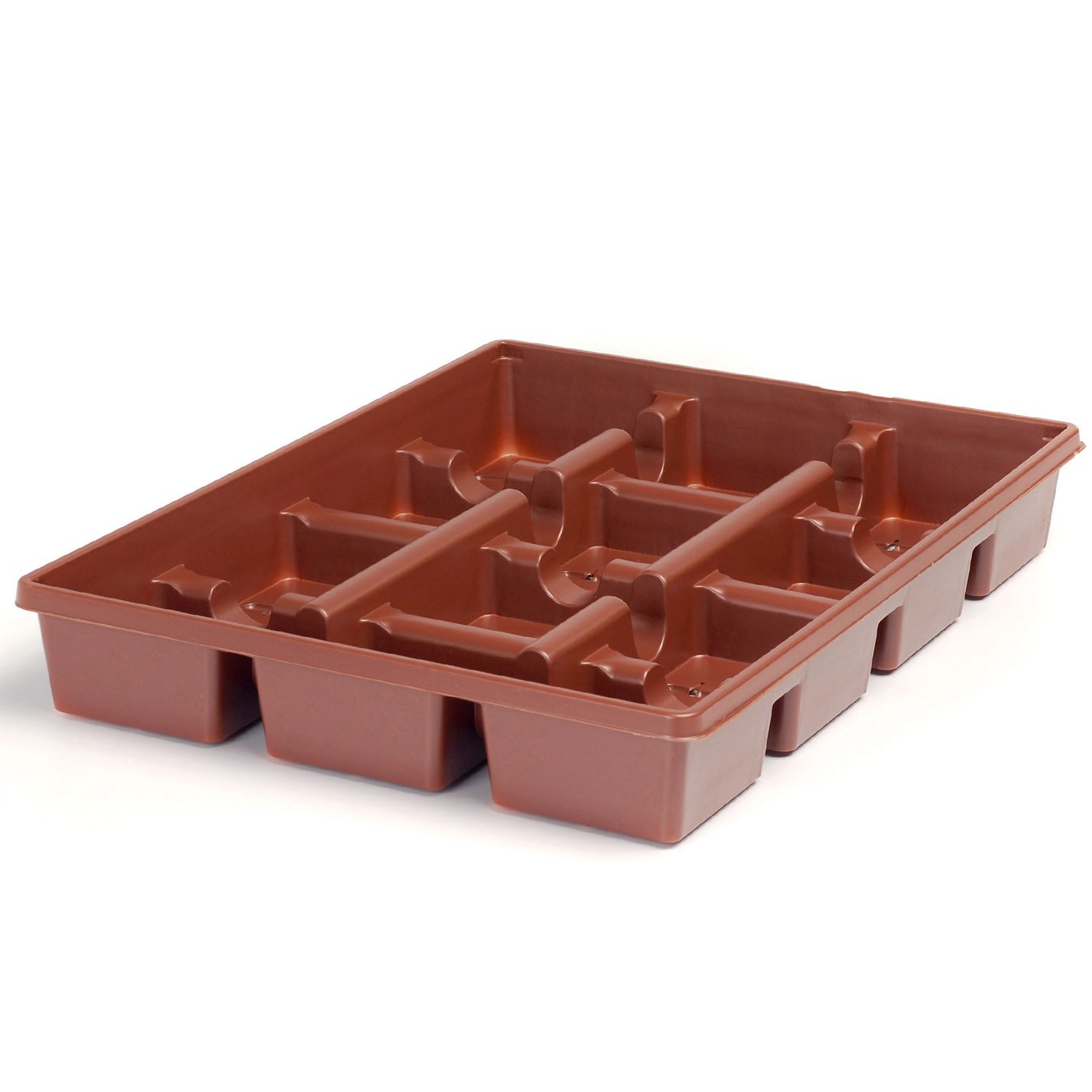 Landmark 04.50 Square Press Fit Tray X 12 Black — Single Unit