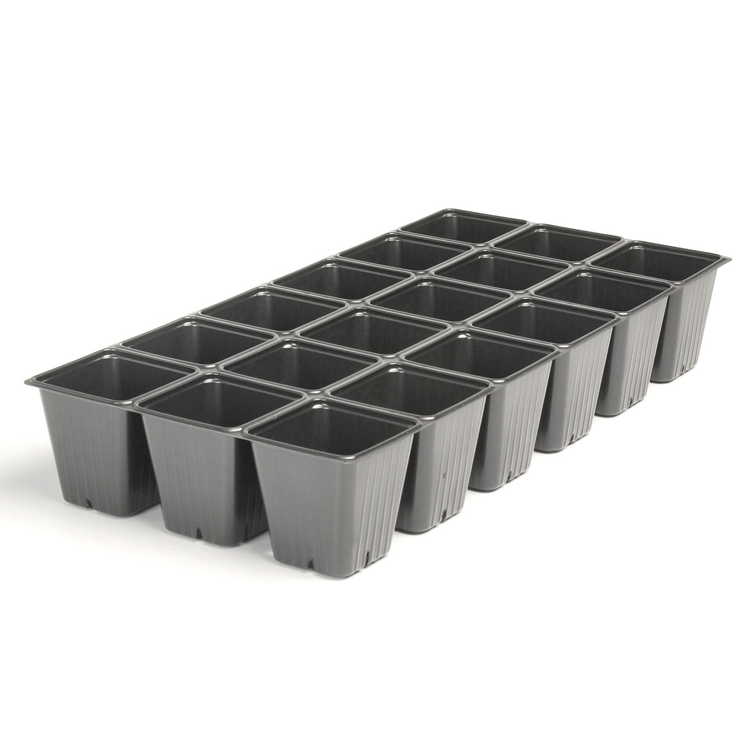 Landmark T 1801 Economy Sheet Of Pots-18 Black — Single Unit
