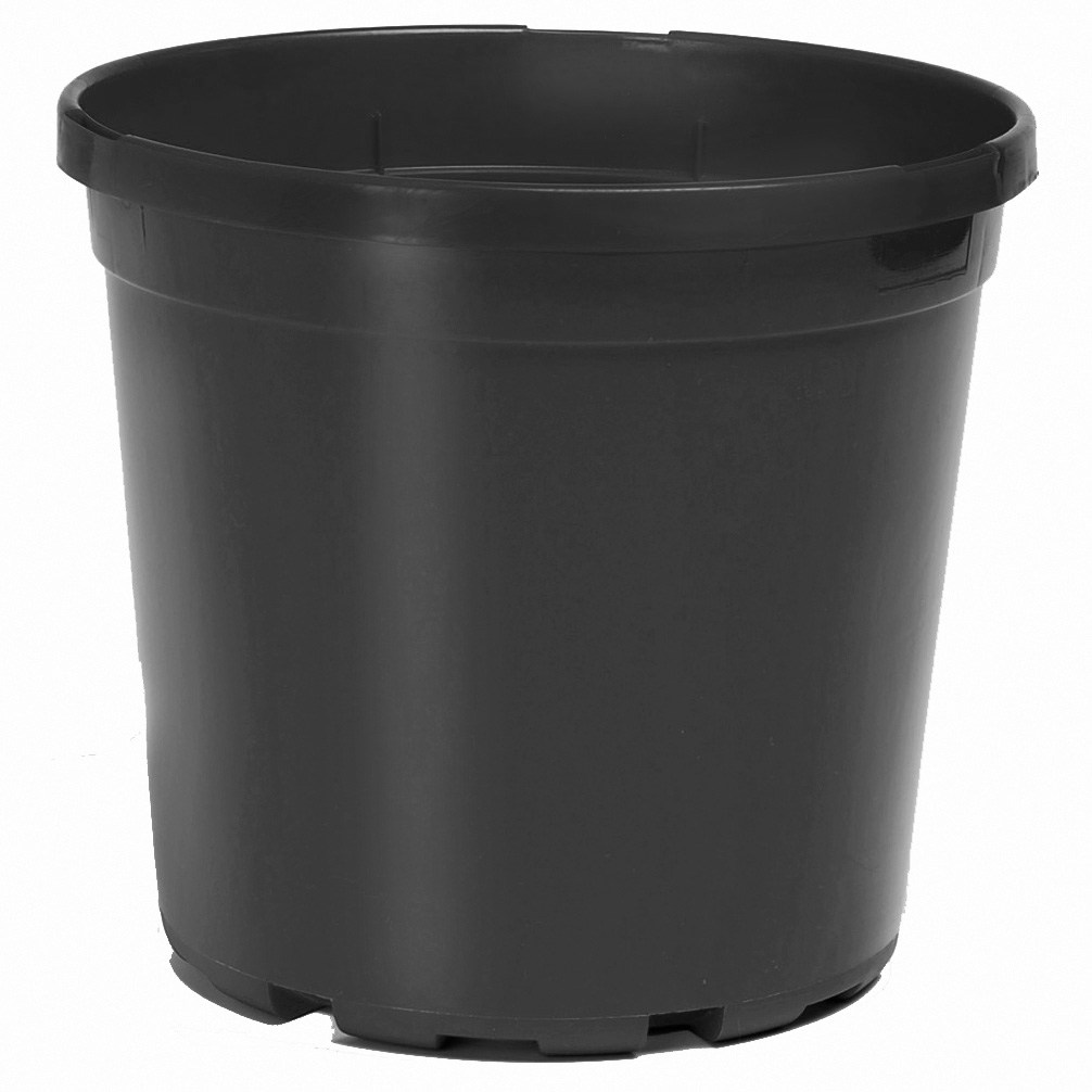 Landmark Std 1 Gallon 4 Quart Nursery Pot Black, 1Gallon — Single Unit