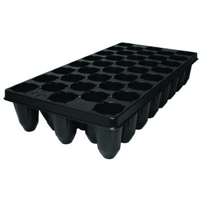 T. O. Plastics 38 Star Plug Tray 720578C — Case of 50