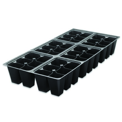 T. O. Plastics 606 Standard Deep Jumbo Insert Black St-I-0606-Deep (Jumbo 606) — Single Unit