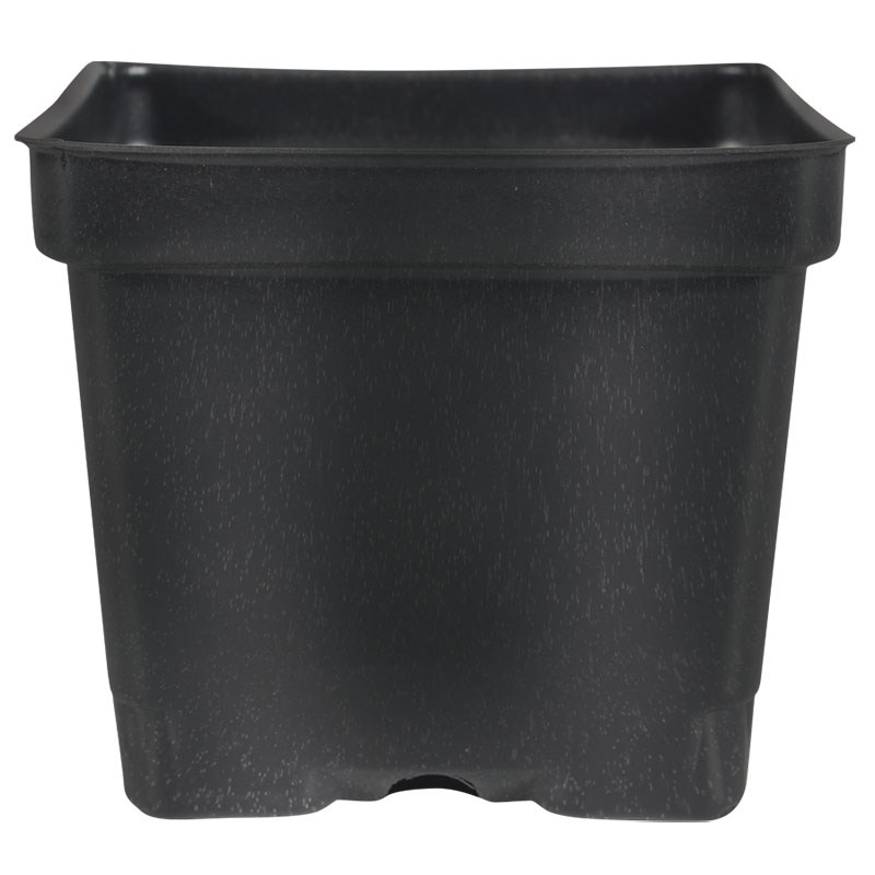 DILLEN DSQVP45PF 04.50 SQUARE PF PRESS FIT VAC POT BLACK — Single Unit