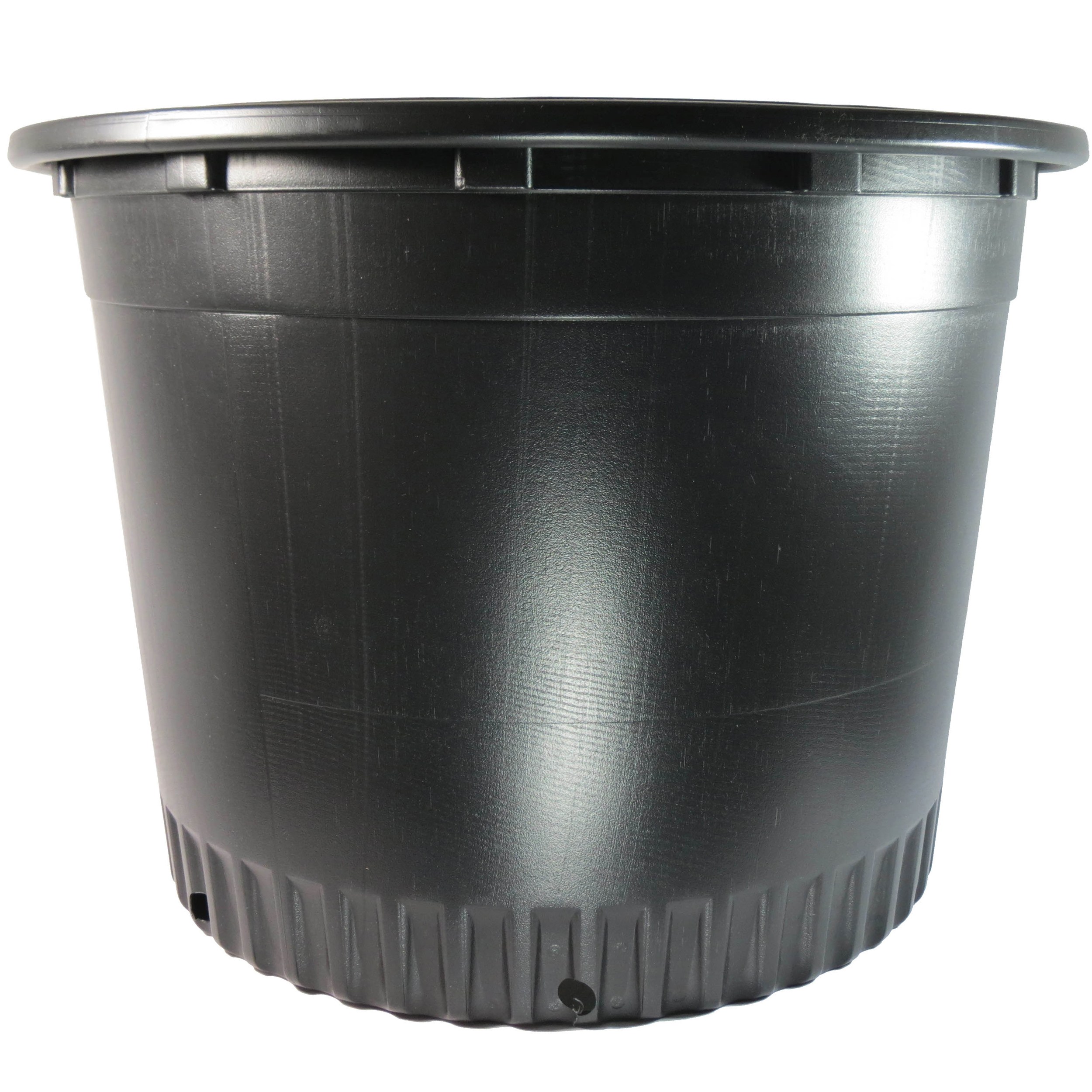 NS GL10000 GRIP-LIP, TRADE SIZE 25 GALLON, 27.59 GALLON, BLACK 15CS/TOWER (22-3/4"X18-1/8"), 25Gallon — Case of 10
