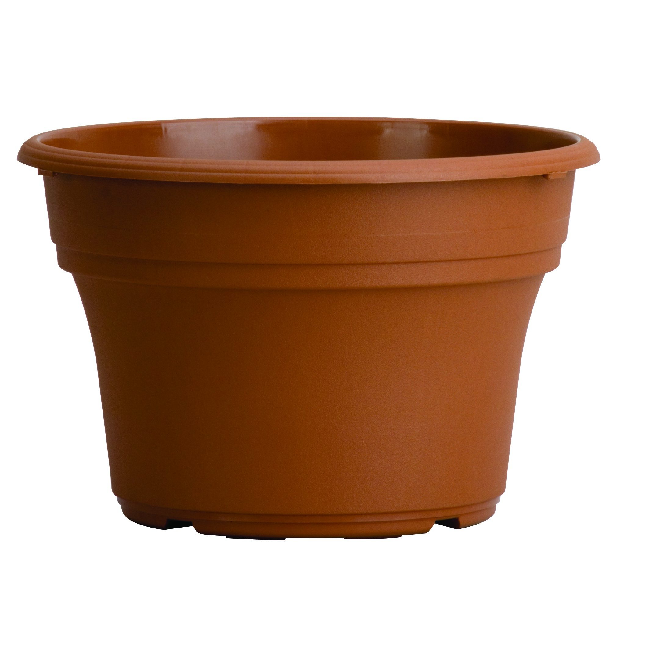 HC 14" Panterra Pot Clay Akro Mils — priced per each; minimum 12; multiples of 12
