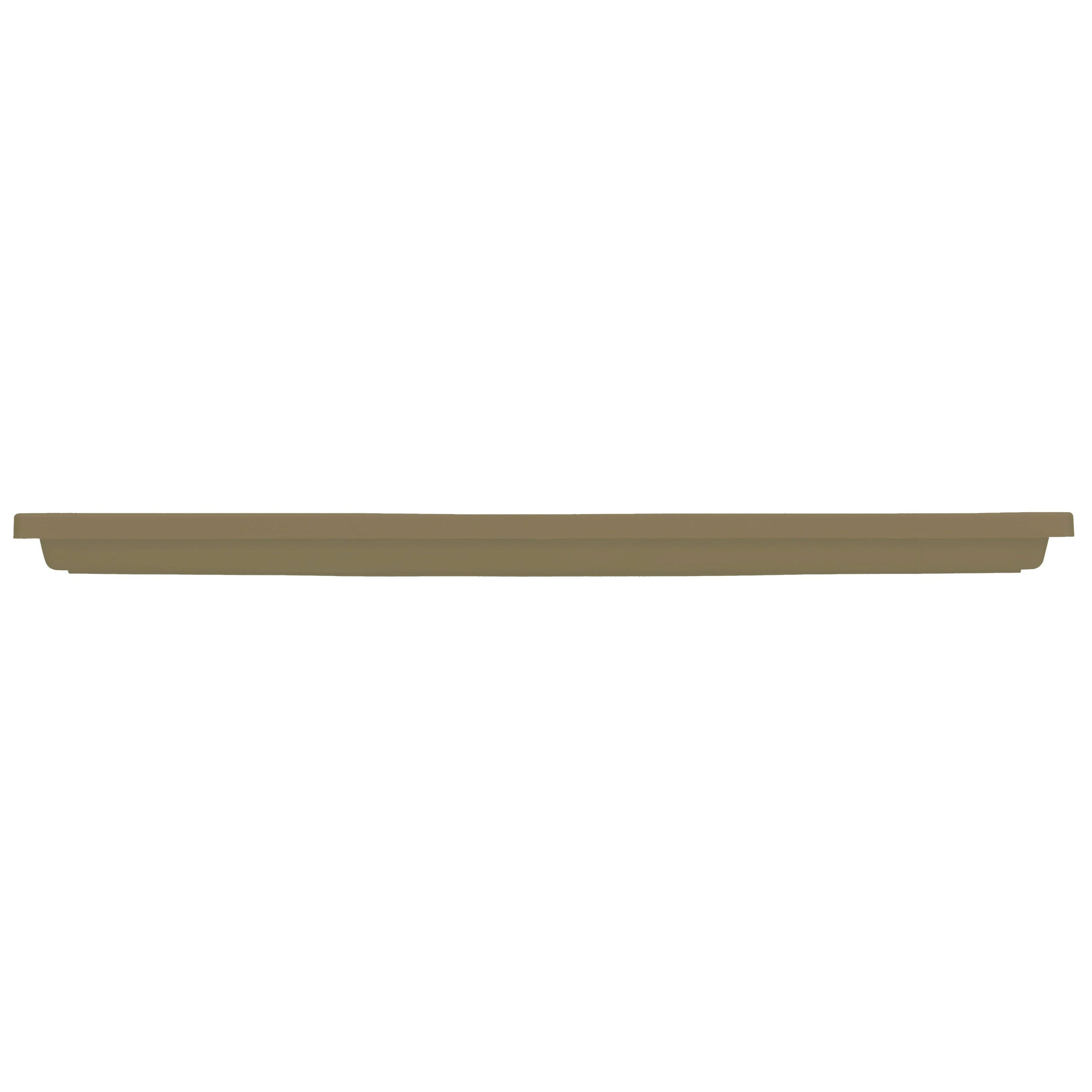 HC 18" Venetian Flower Box Saucer Tray Chocolate Akro Mils — priced per each; minimum 6; multiples of 6