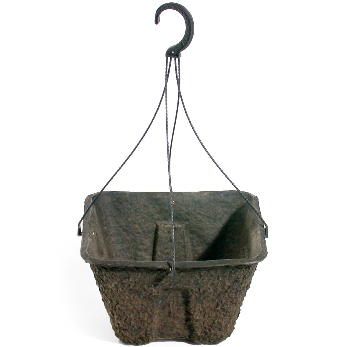 WP 12.00 SQ BSKT 2.8GL WITH EYELET HANGERS NOT INCLUDED — Case of 22