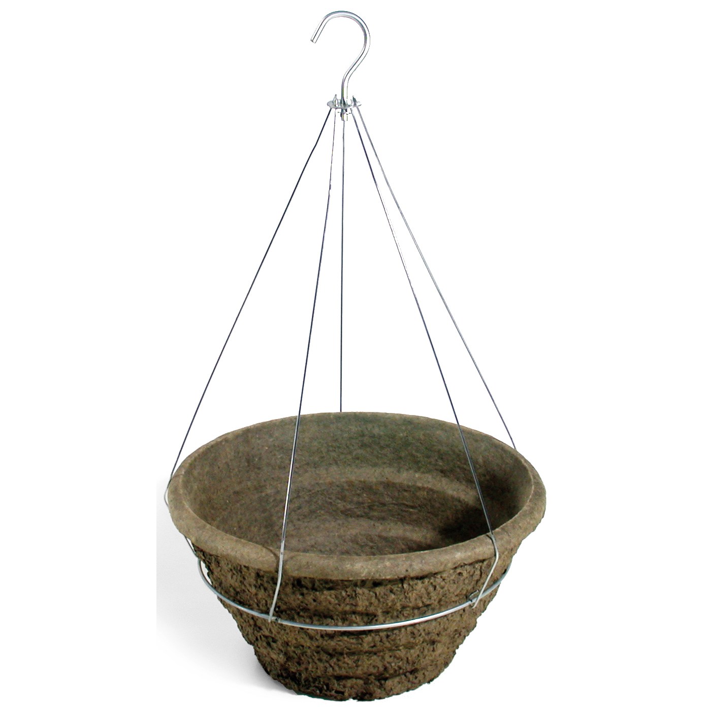 WP 16X8IN DEEP RND GARDEN BSKT 4.25GL 106927 HANGERS NOT INCLUDED — Case of 20