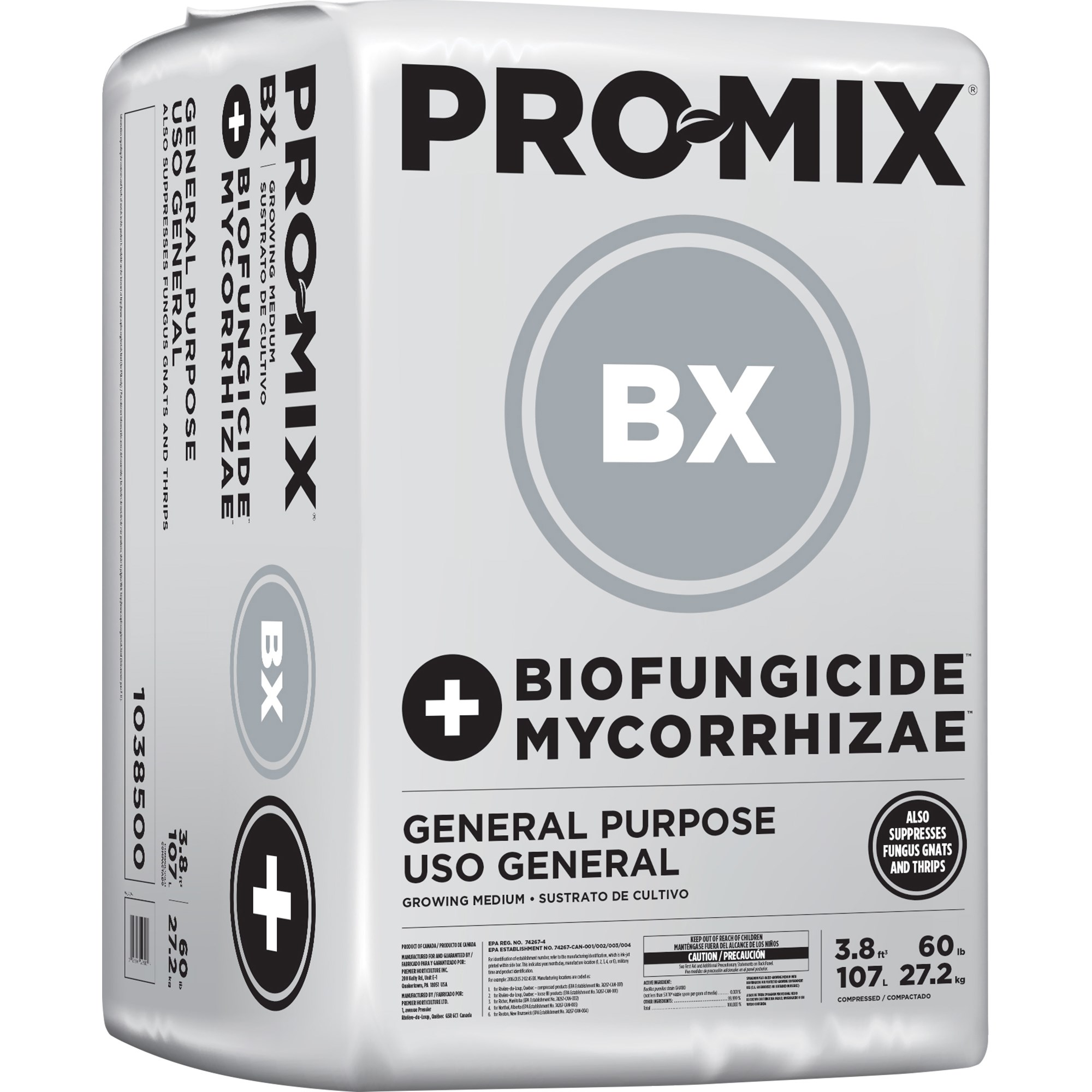 Premier Pro-Mix BX BIO + MYCO 3.8cf — Single Unit