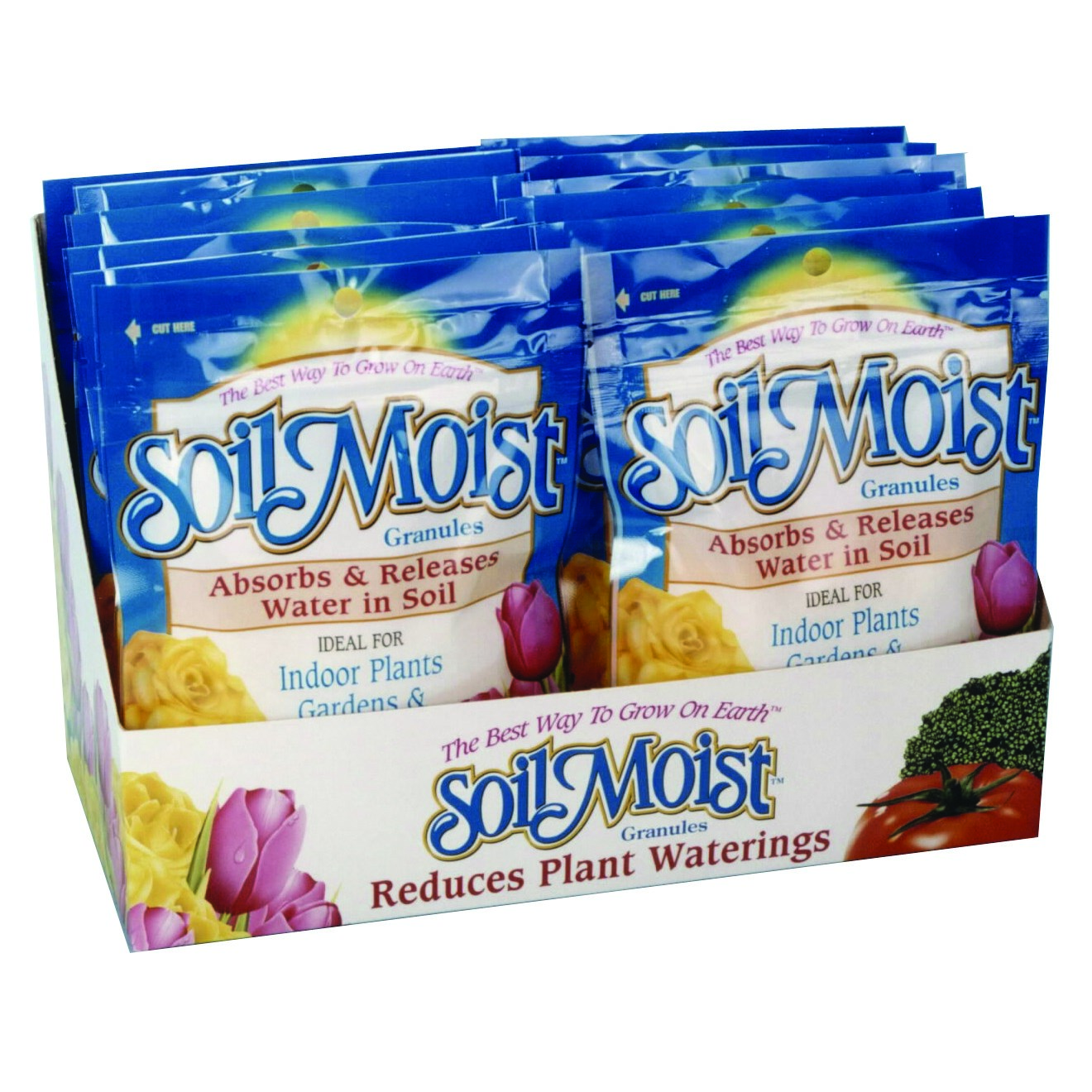JRM 3oz Soil Moist Bag in Counter Display
