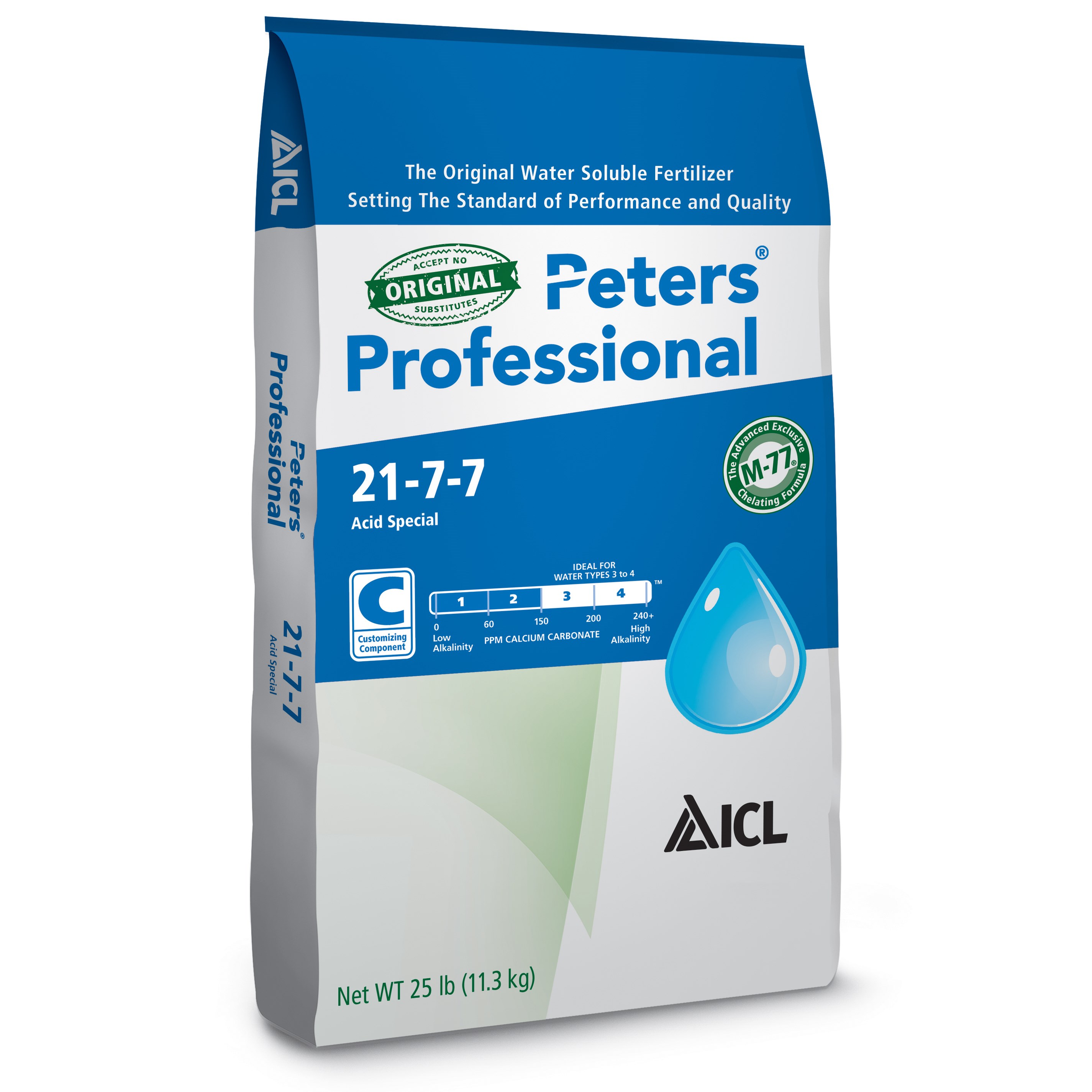 ICL Peters 21-7-7 Acid Special 25Lb — Single Unit