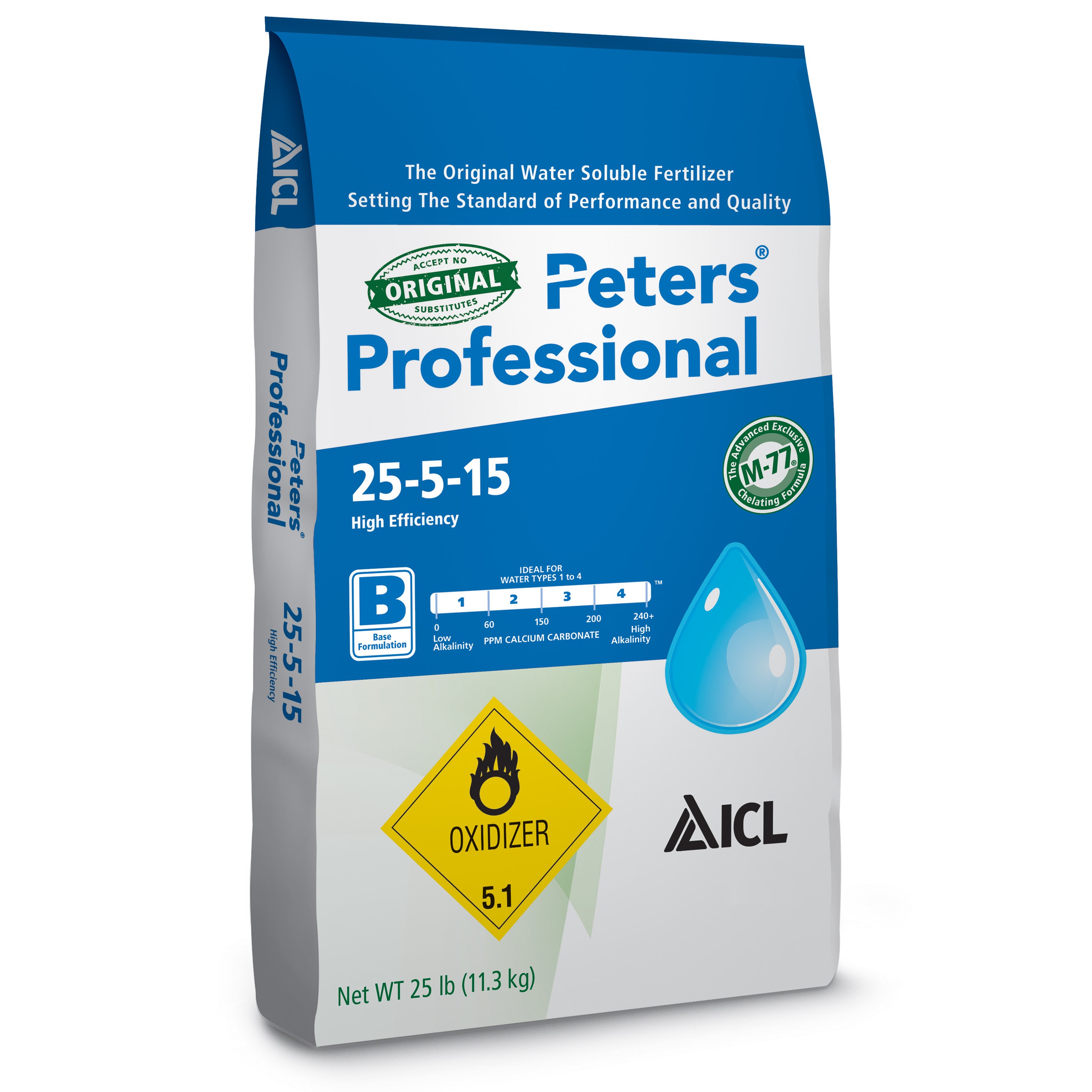 ICL Peters 25-5-15 Hi Efficiency 25Lb HAZ — Single Unit