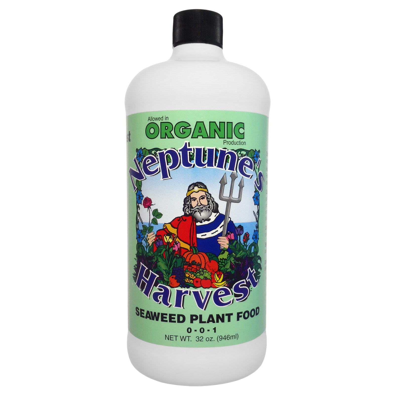 Neptunes Harvest 32oz Seaweed Green Label
