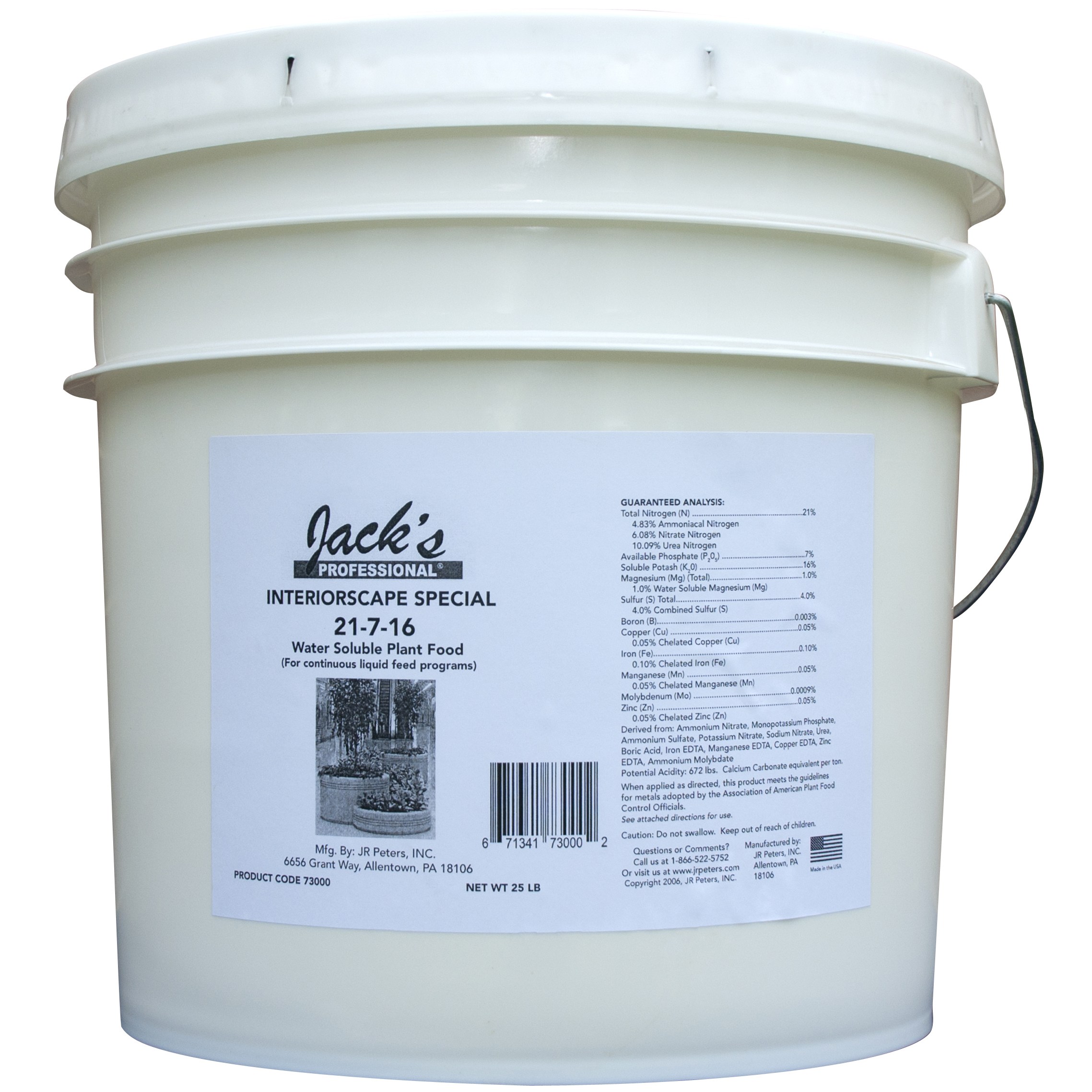 Jacks Prof Interiorscape Special 21-7-16 25lb