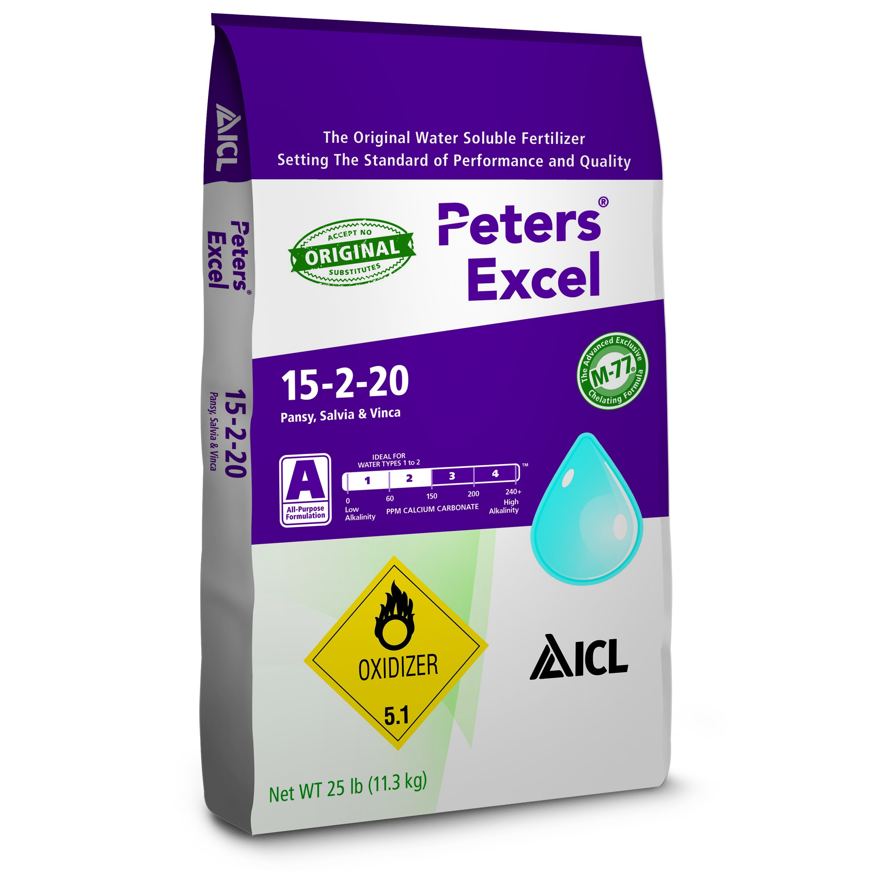ICL Excel 15-2-20 Pansy 25Lb HAZ — Single Unit