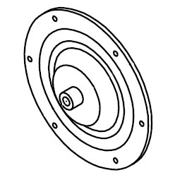 HEAN 19498 DIAPH 1-2 TEFLON