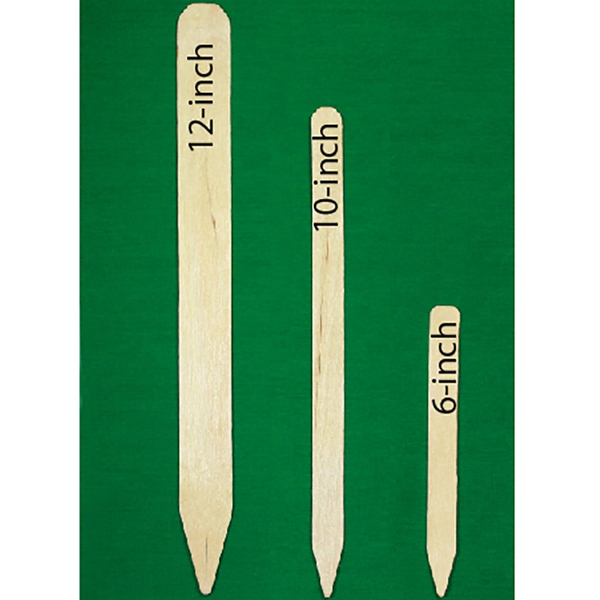 DPI 250/12x1-1/8" Natural Wood Pot Label
