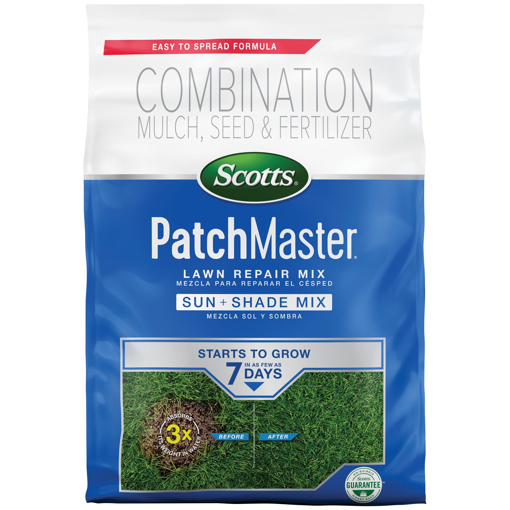 Scotts 10# Patchmaster Sun & Shade — priced per each; minimum 4; multiples of 4