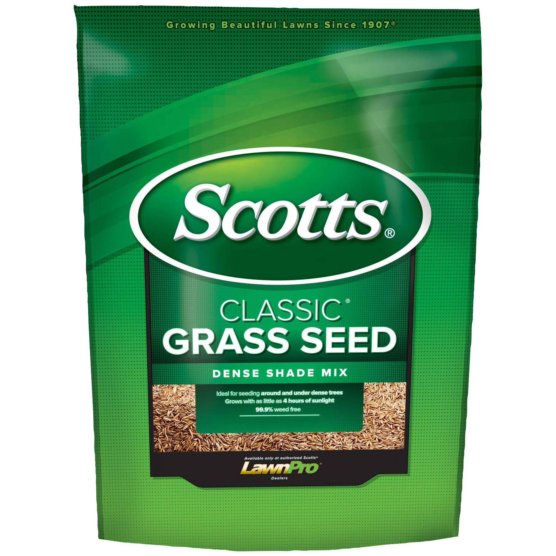 Scotts 3# Classic Dense Shade — priced per each; minimum 6; multiples of 6