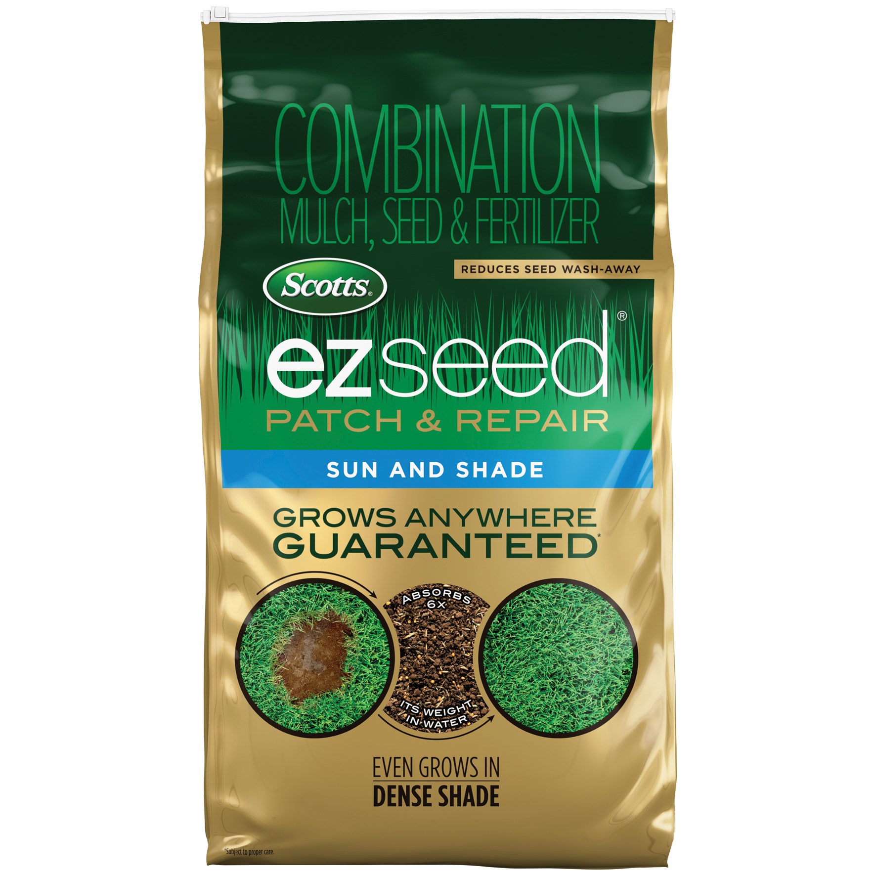 Scotts 10# EZSeed Sun & Shade — priced per each; minimum 4; multiples of 4