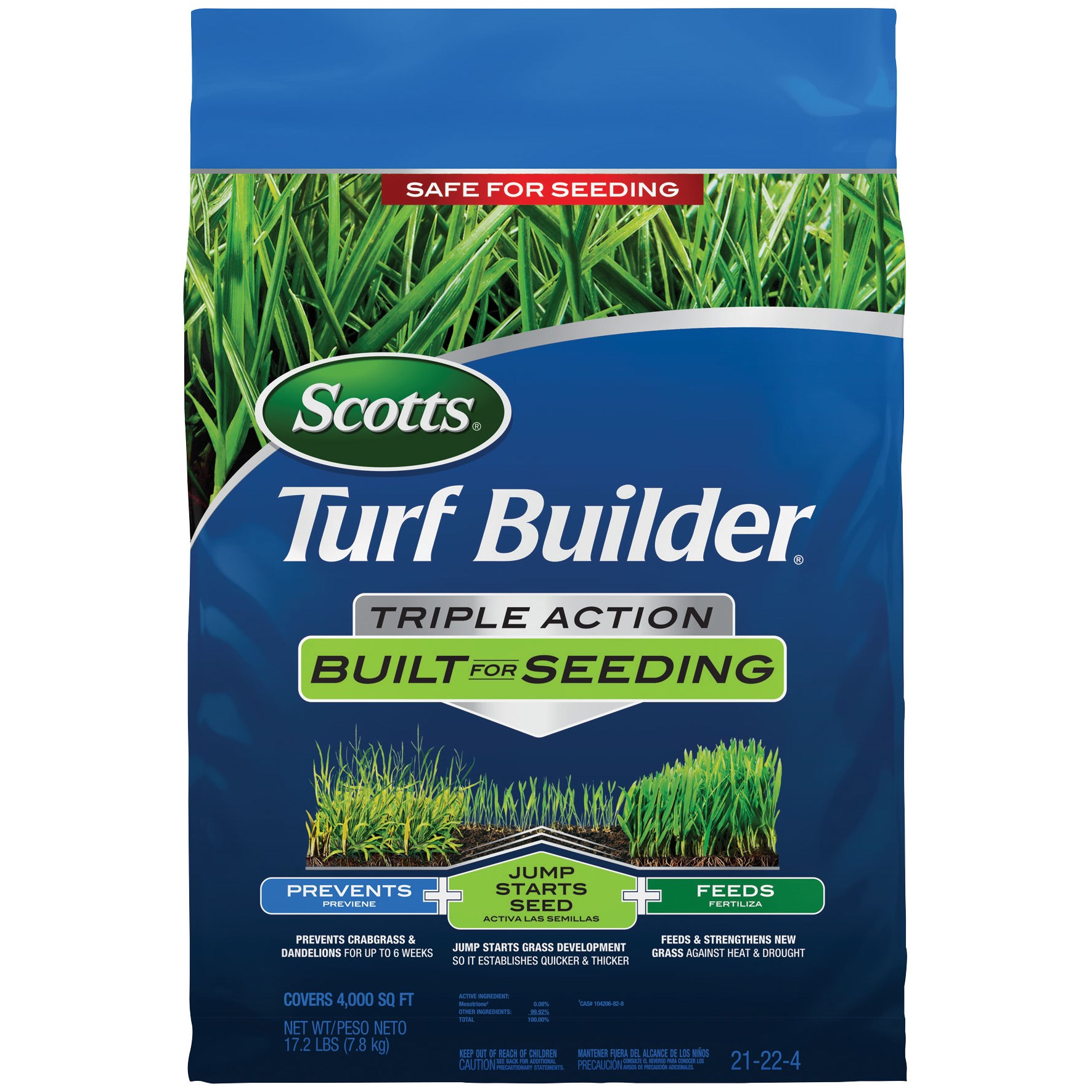 Scotts 4M Triple Action for Seeding