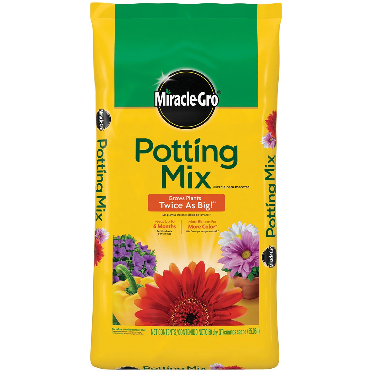 Miracle Gro 50qt Potting Mix