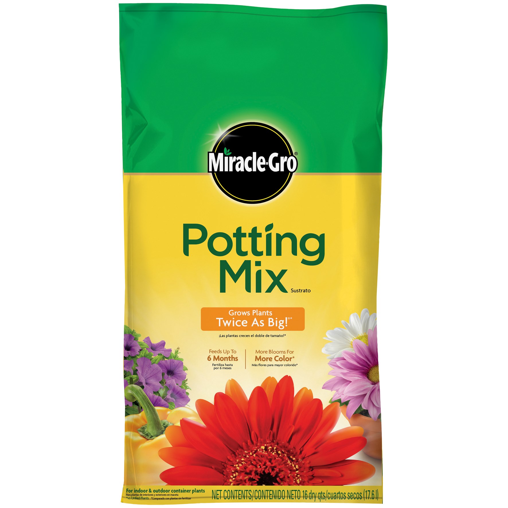 Miracle Gro 16qt Potting Mix