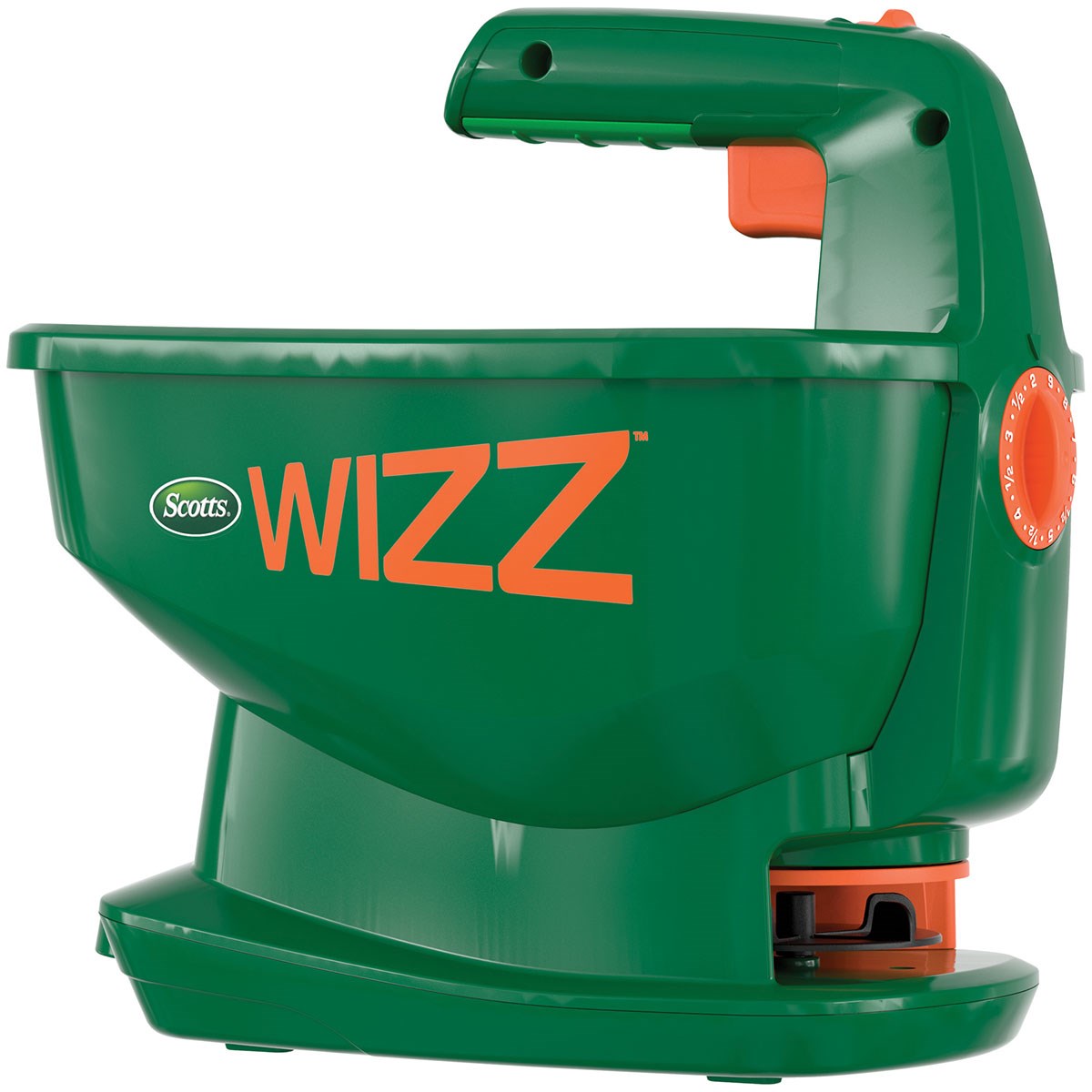 Scotts Wizz Hand-Held Spreader — priced per each; minimum 4; multiples of 4