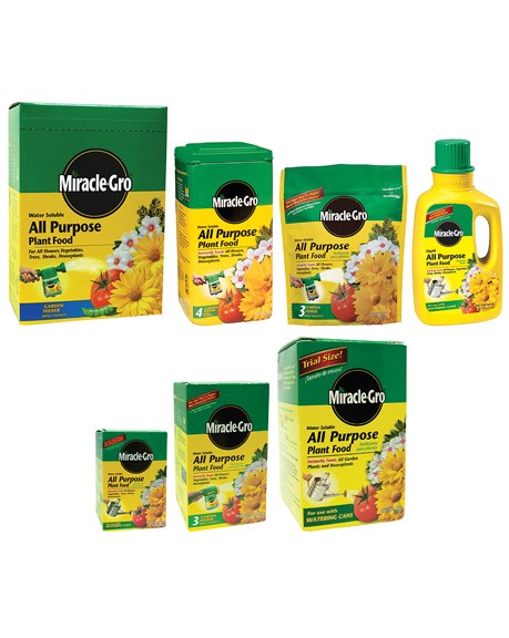 Miracle Gro 3# All Purpose — priced per each; minimum 6; multiples of 6
