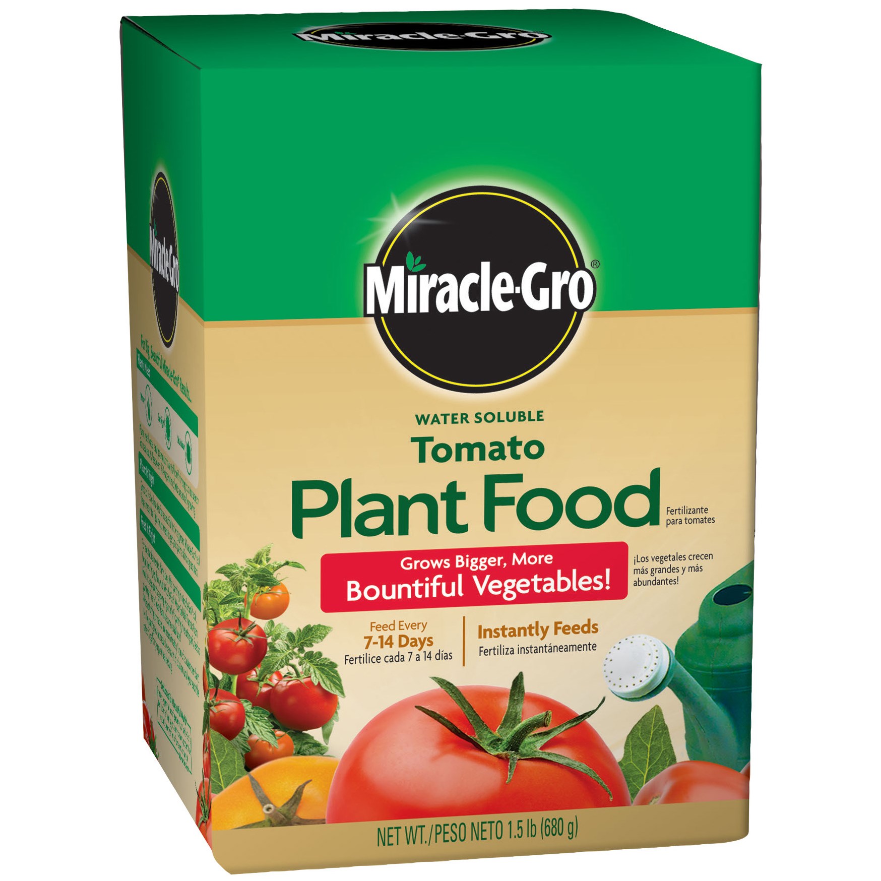 Miracle Gro 1.5# Tomato — priced per each; minimum 6; multiples of 6