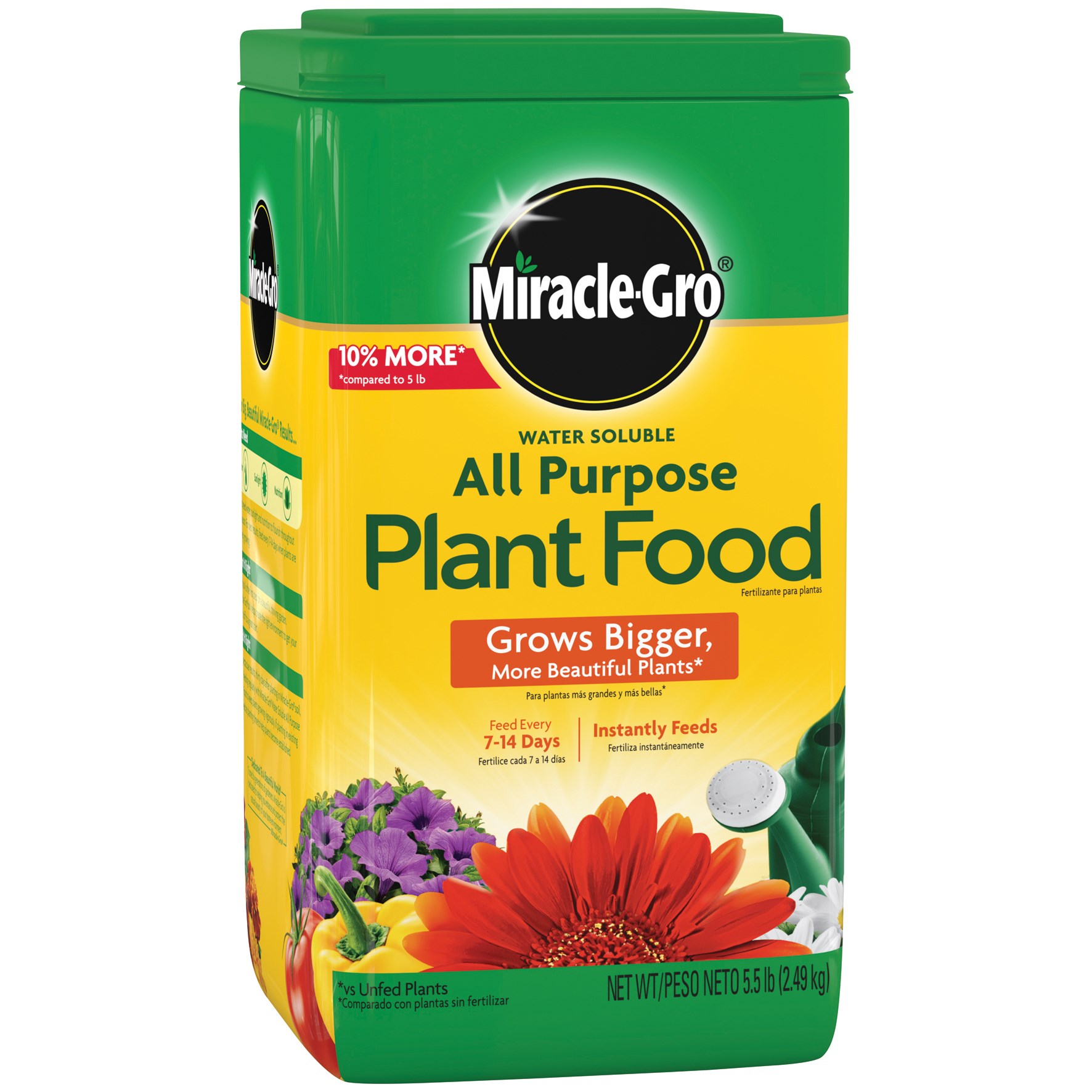 Miracle Gro 5.5# All Purpose — priced per each; minimum 6; multiples of 6