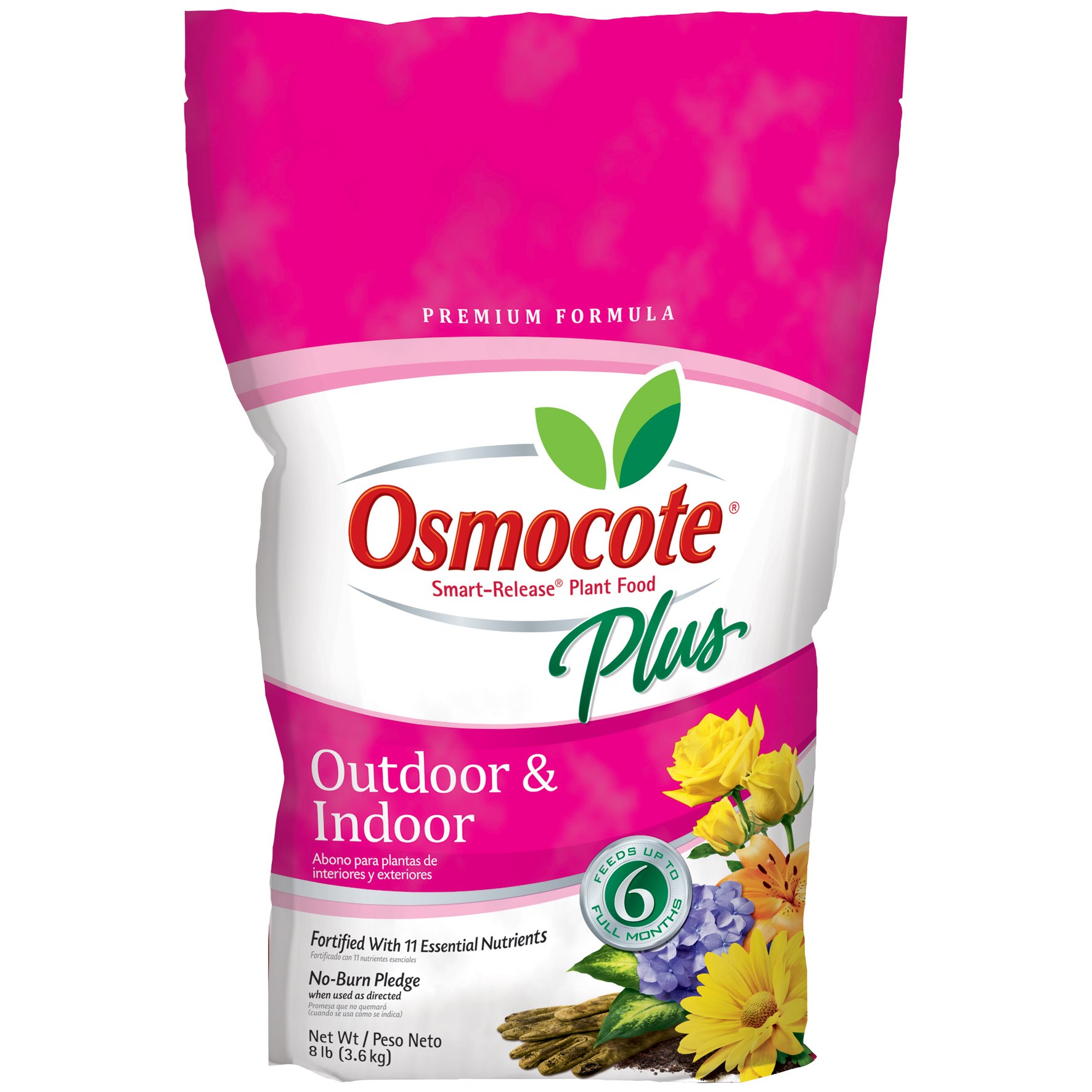 Osmocote Plus 8# Outdoor & Indoor Plant Food — priced per each; minimum 4; multiples of 4