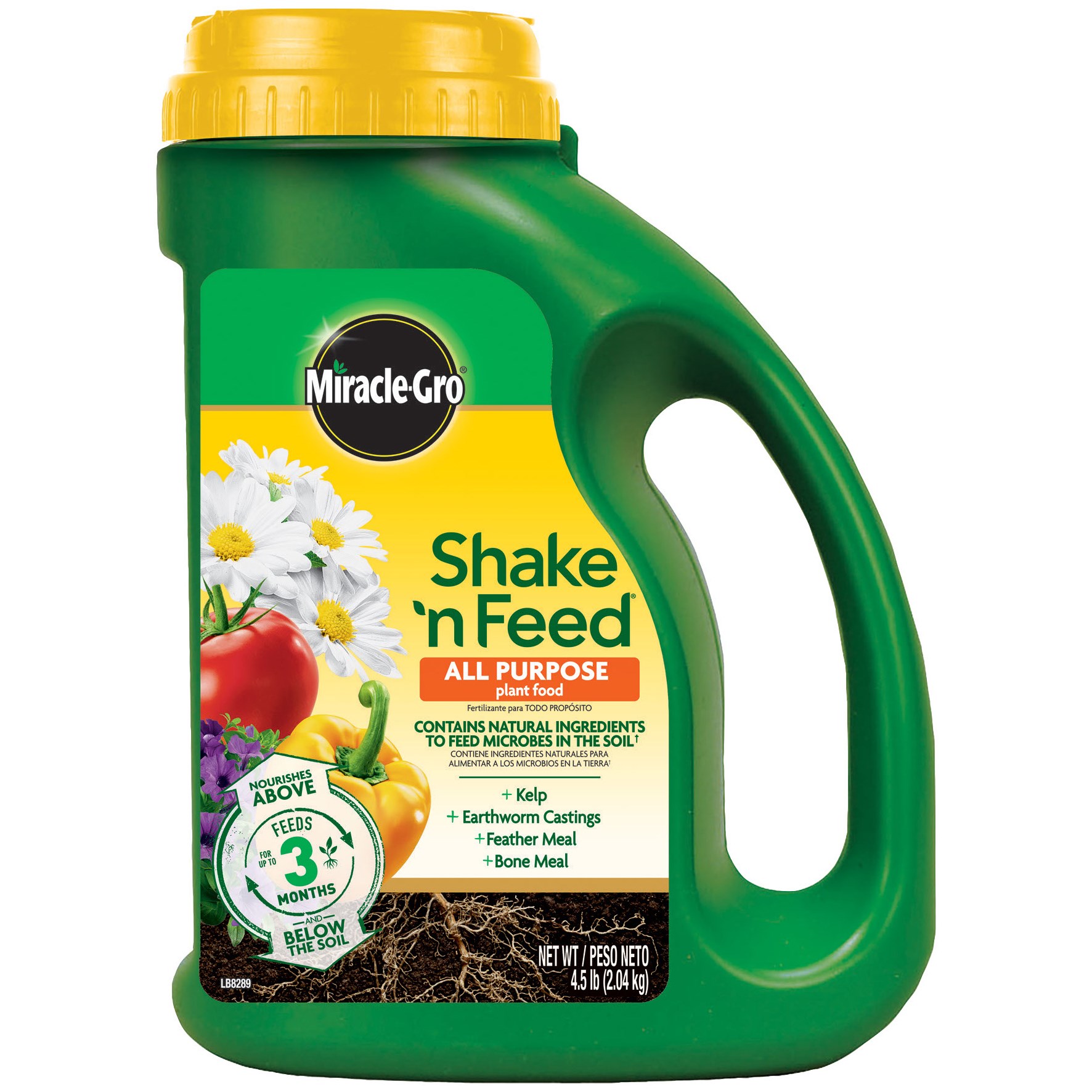 Miracle Gro 4.5# S'NF All Purpose — priced per each; minimum 6; multiples of 6