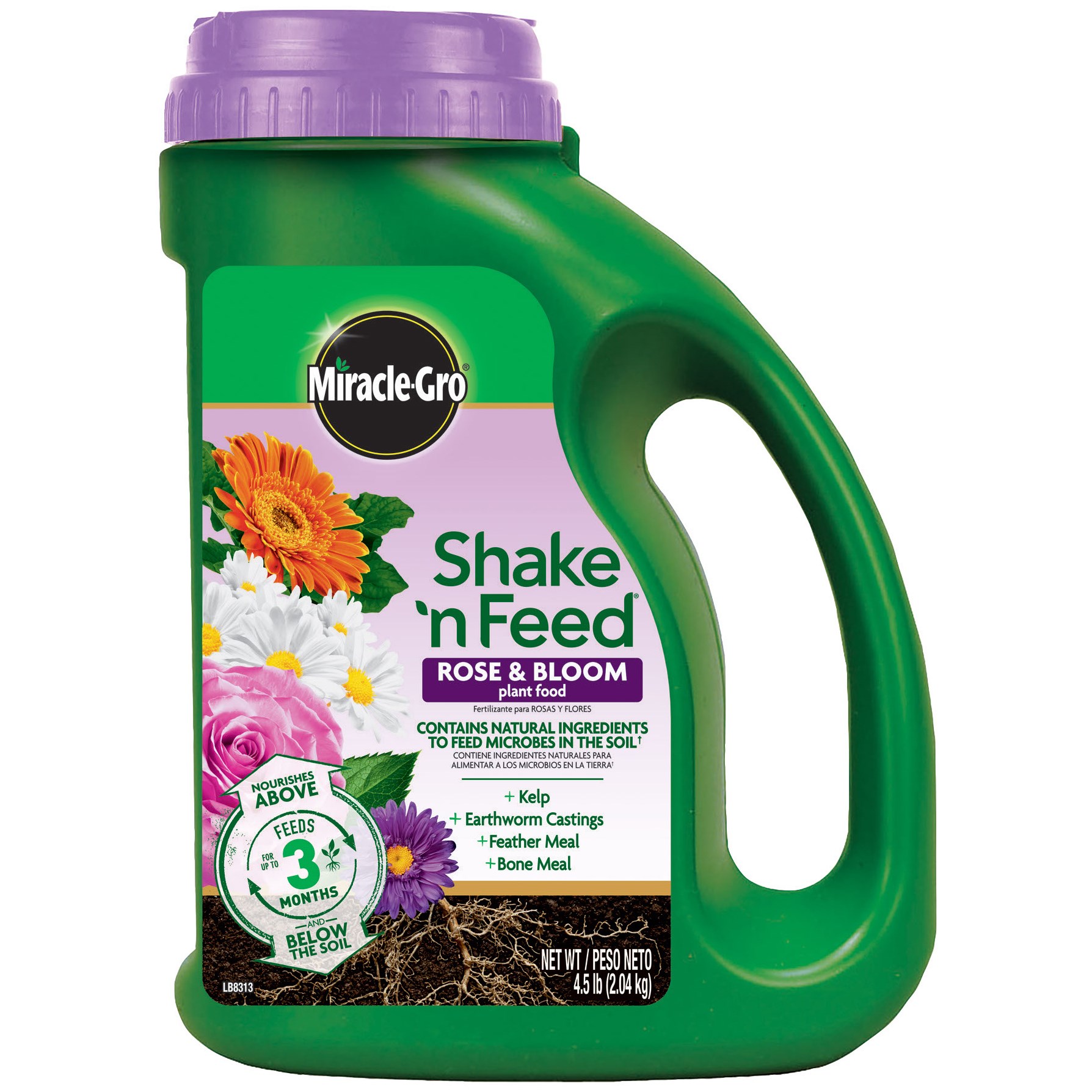 Miracle Gro 4.5# S'NF Rose & Bloom — priced per each; minimum 6; multiples of 6