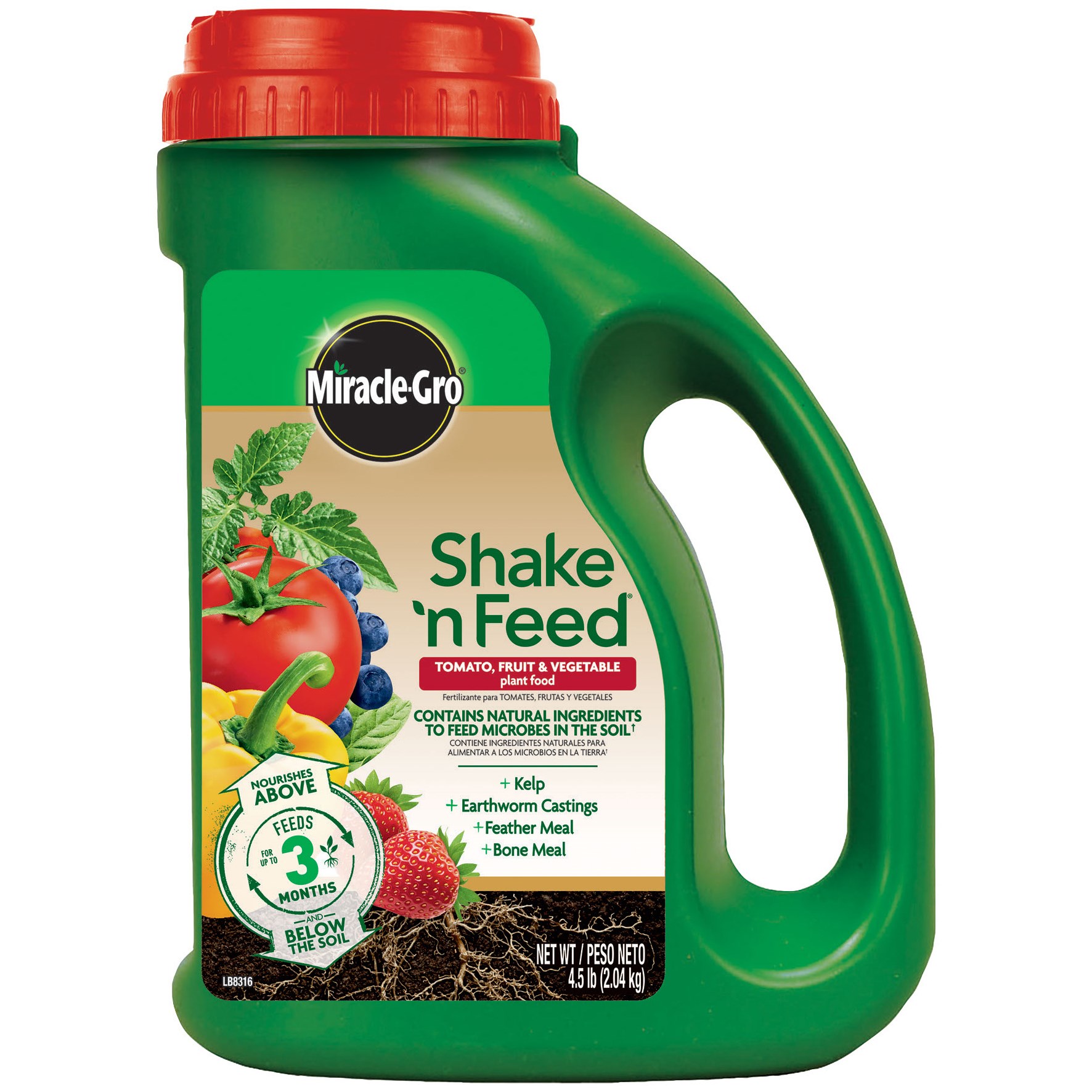 Miracle Gro 4.5# S'NF Tomato, Fruit & Vegetable — priced per each; minimum 6; multiples of 6