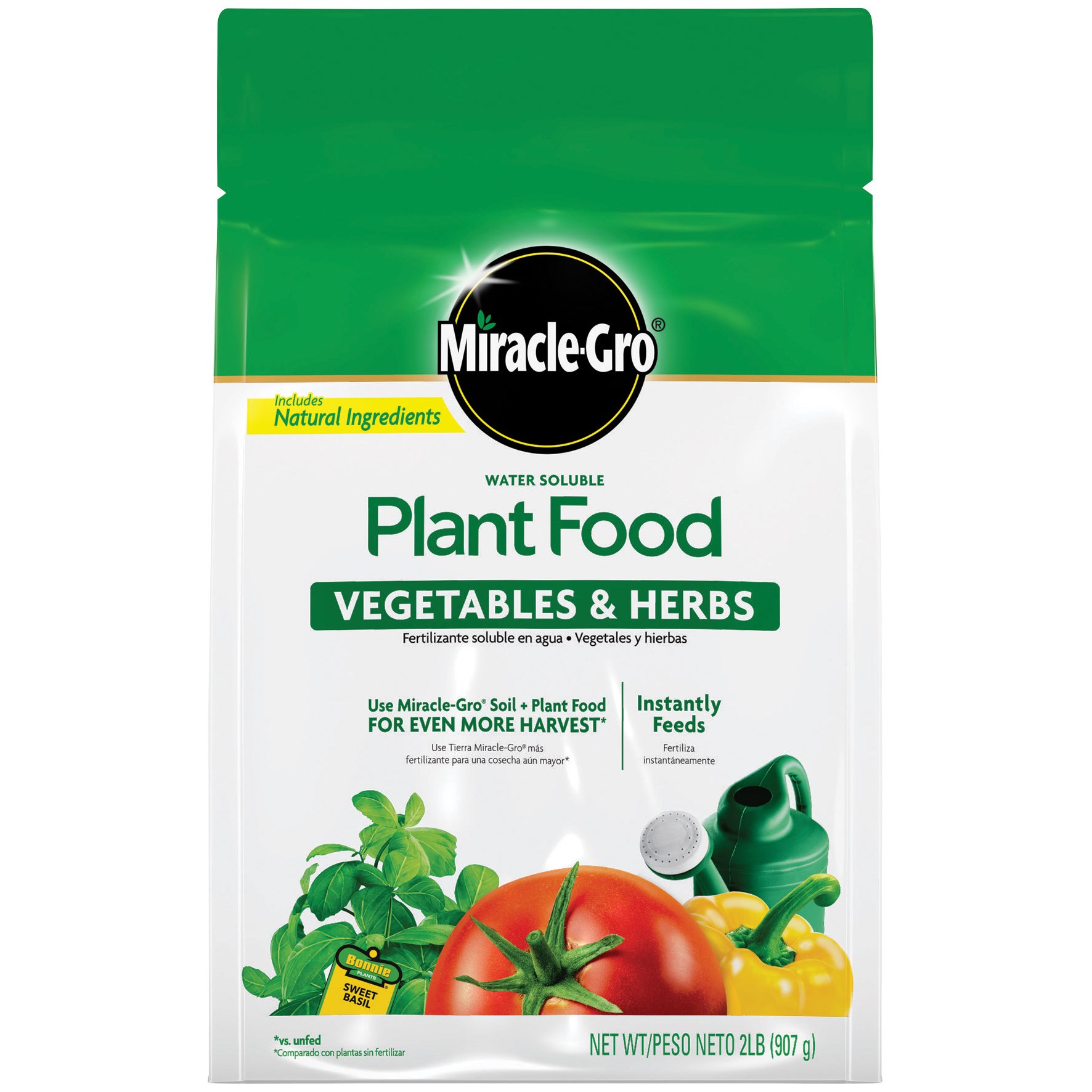 Miracle Gro 2# Veggies & Herbs — priced per each; minimum 8; multiples of 8