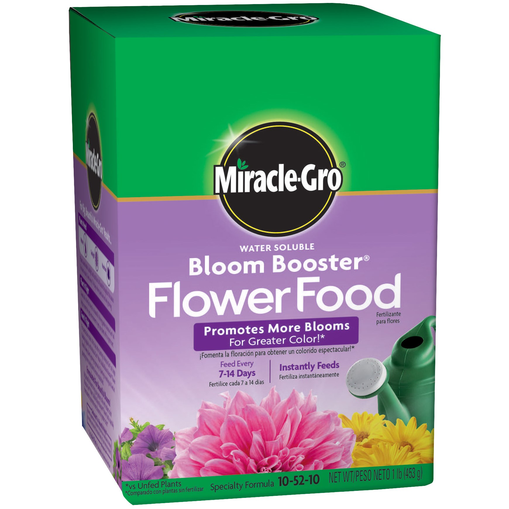 Miracle Gro 1# Bloom Booster — priced per each; minimum 6; multiples of 6