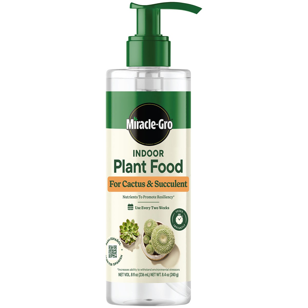 Miracle-Gro 8oz Indoor Plant Food Cactus & Succ — priced per each; minimum 6; multiples of 6