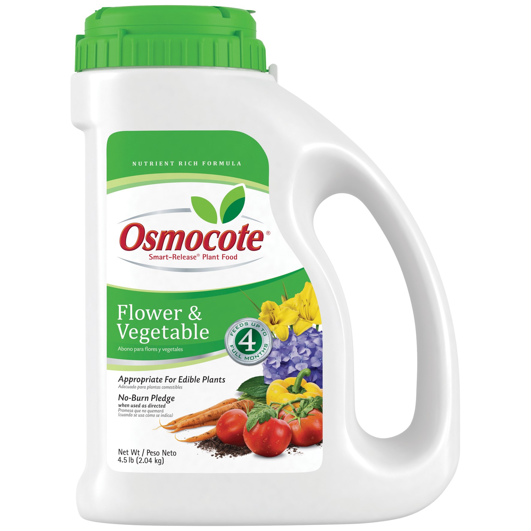 Osmocote 4.5# Flower & Vegetable — priced per each; minimum 6; multiples of 6