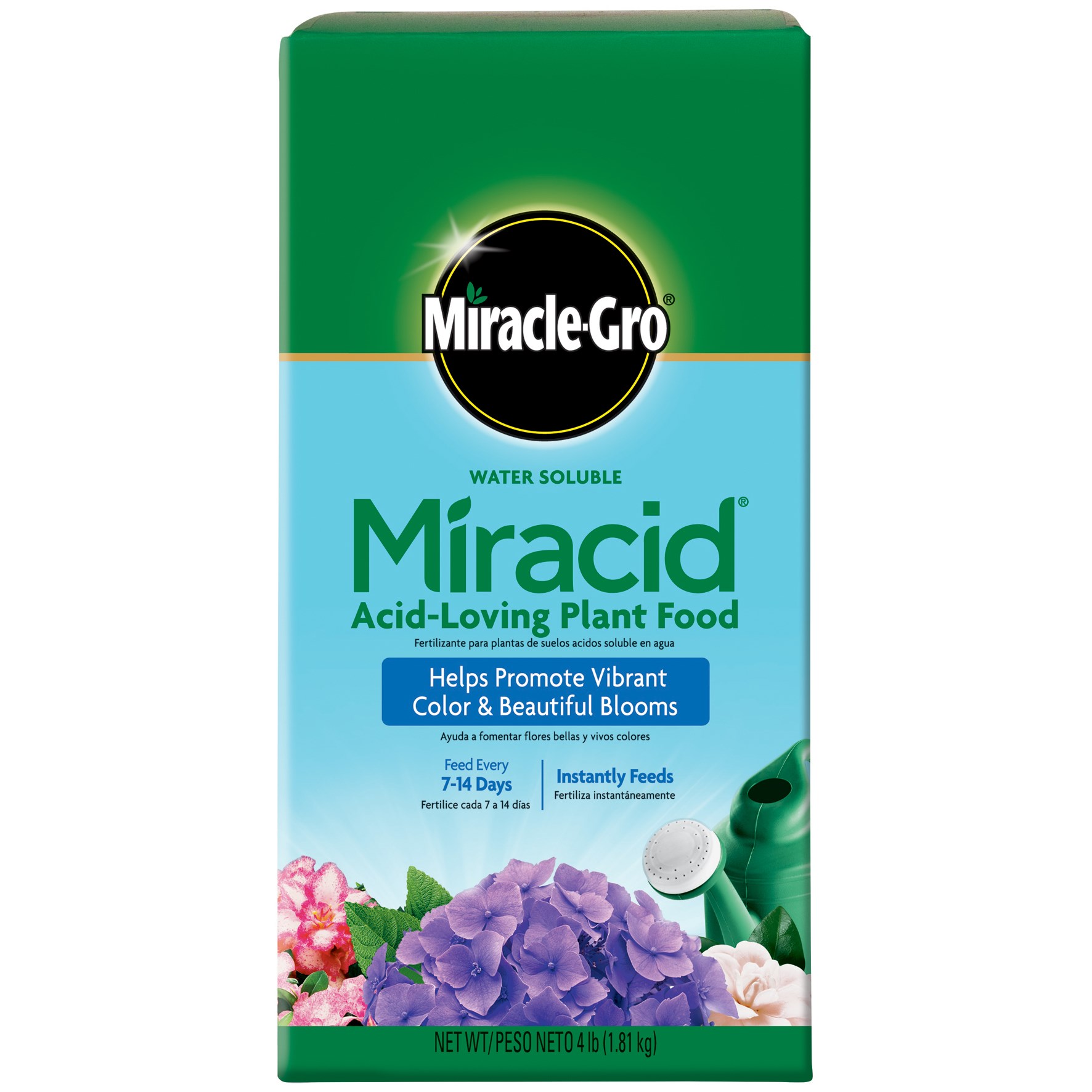 Miracle Gro 4# Miracid Acid-Loving — priced per each; minimum 6; multiples of 6