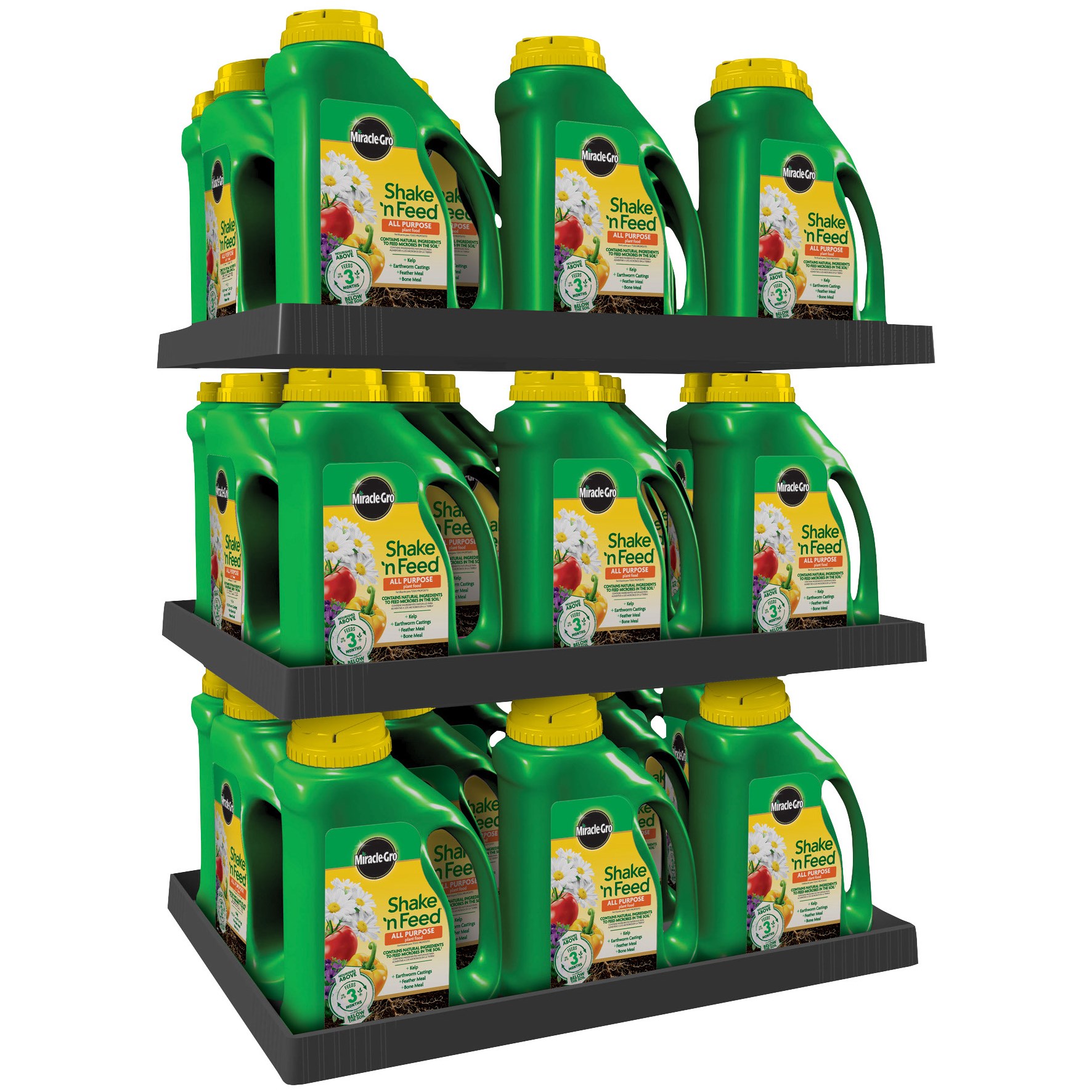 Miracle Gro 30pc 4.5# S'NF All Purpose Display Unit