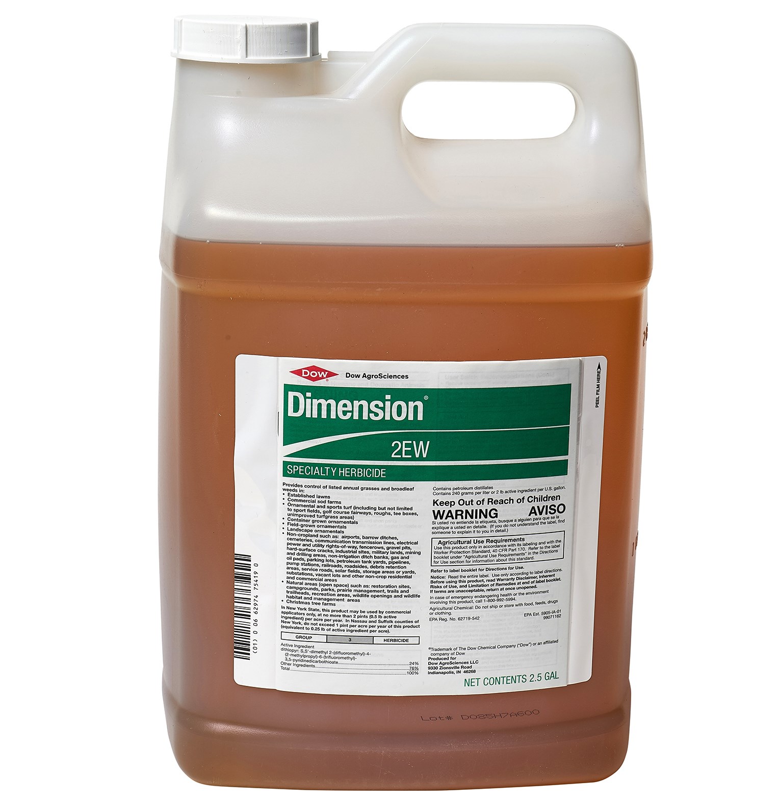 Corteva Dimension 2EW 2.5Gl (F) ( dithiopyr ) — Single Unit