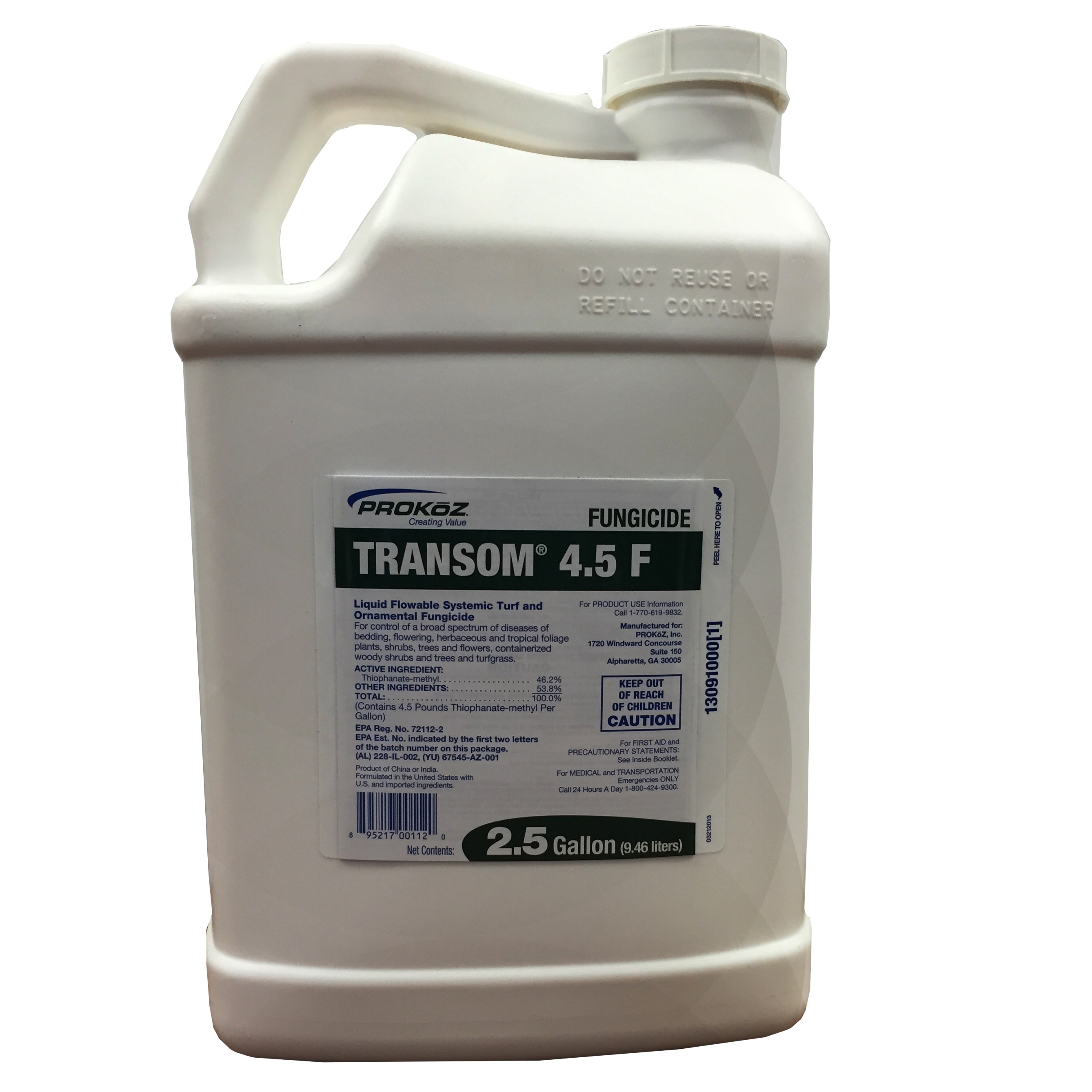 Prokoz Transom 4.5F 2.5Gl HAZ ( thiophanate-methyl ) — Single Unit