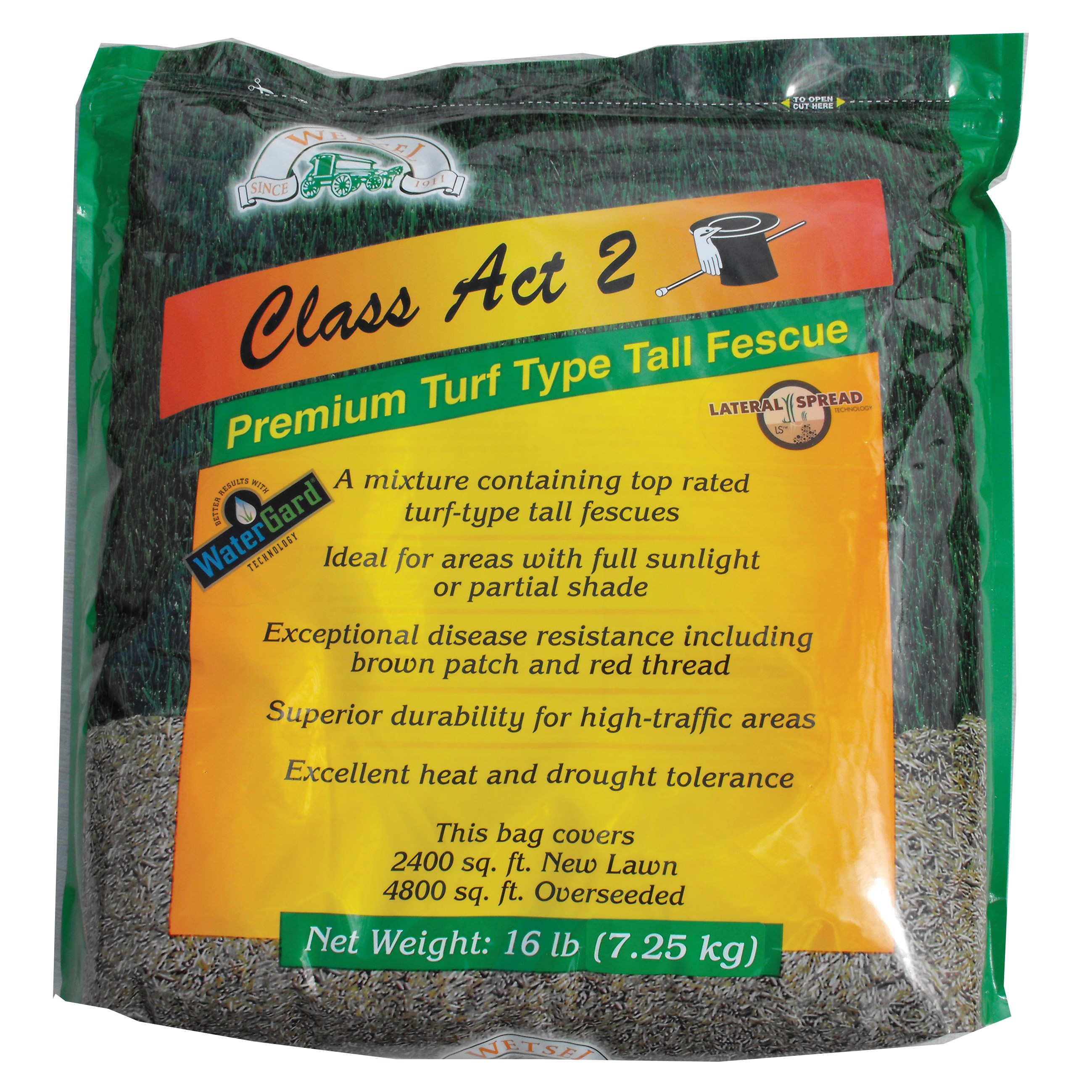 Class Act 2 Turf Fescue 16# Each