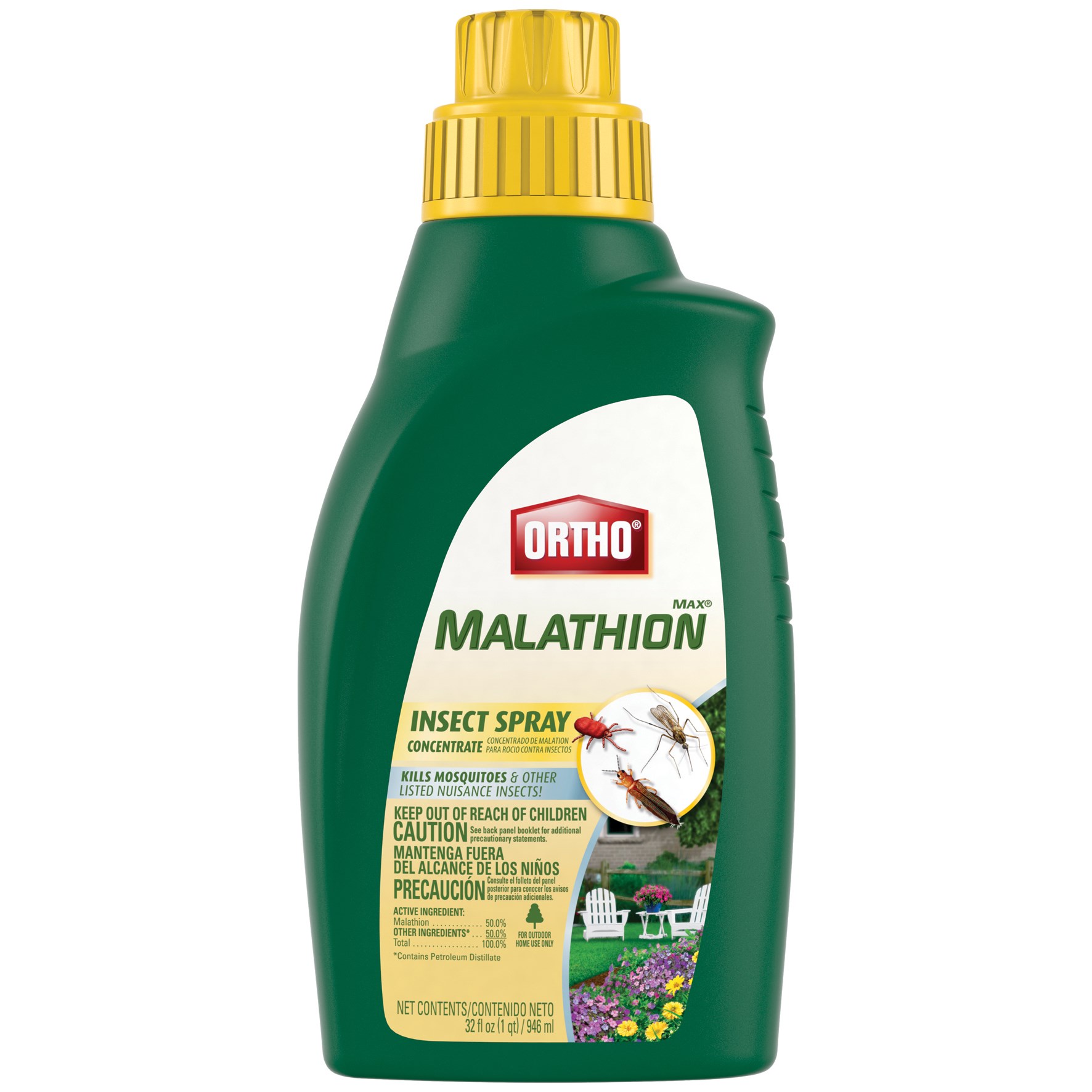Ortho 32oz Malathion — priced per each; minimum 6; multiples of 6
